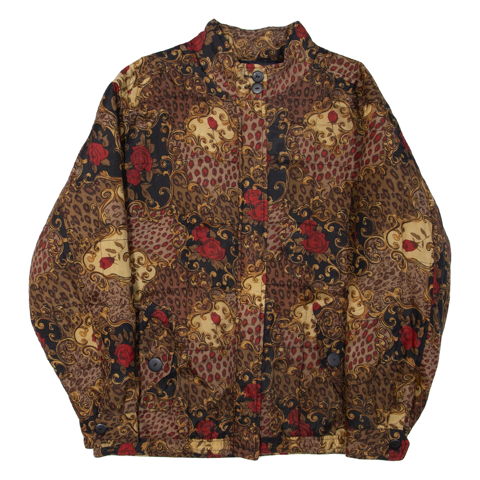Buy Womens Jacket Brown Floral M Refurbished - $36.39 Womens Jacket Brown Floral M Refurbished - N/A refurbished available on Cerqular