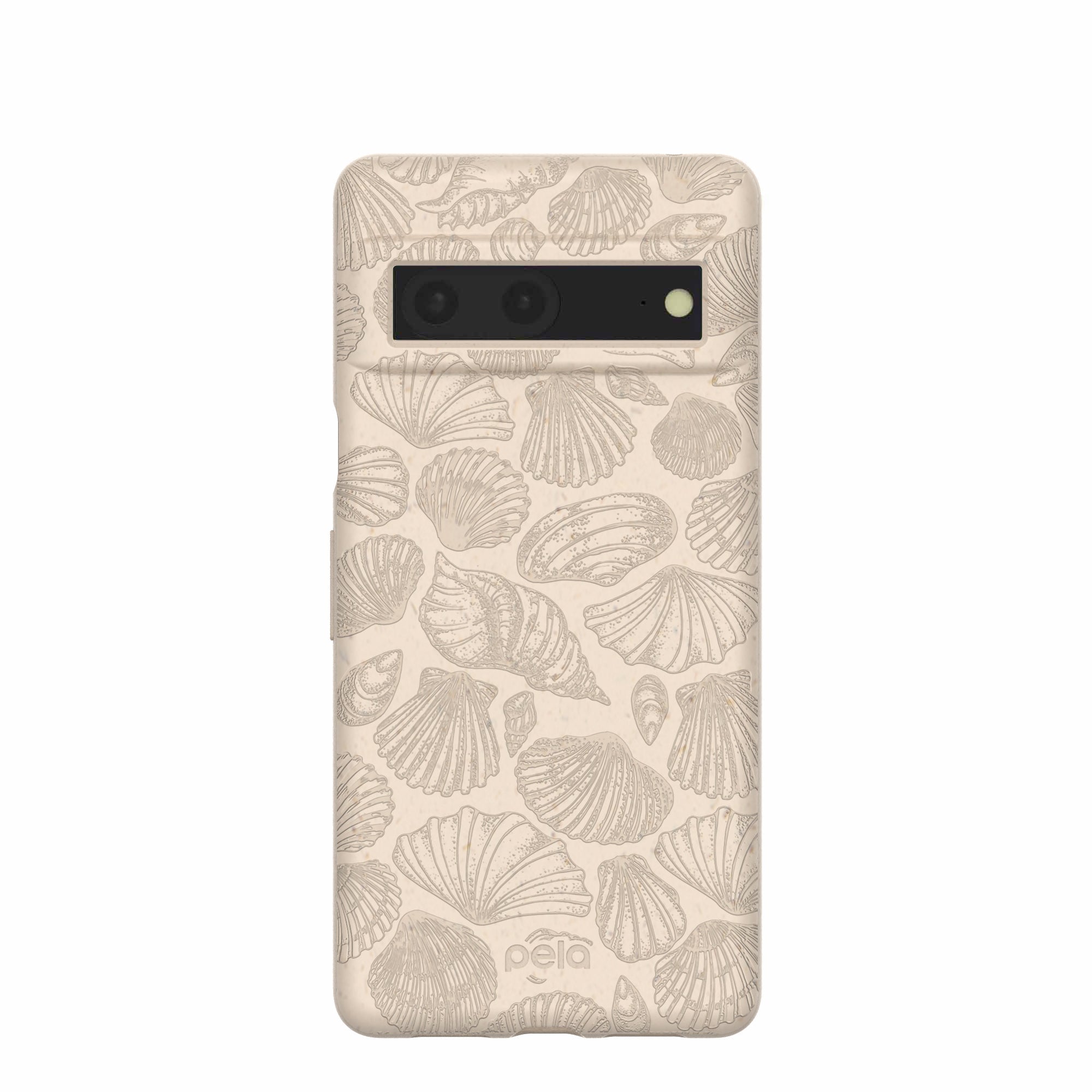 Seashell Seashore Google Pixel 7 Case Refurbished - Pela Case refurbished available on Cerqular