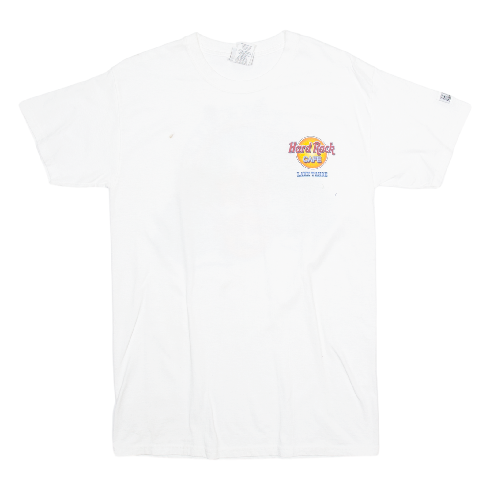 HARD ROCK CAFE Lake Tahoe Mens T-Shirt White S Refurbished - N/A refurbished available on Cerqular