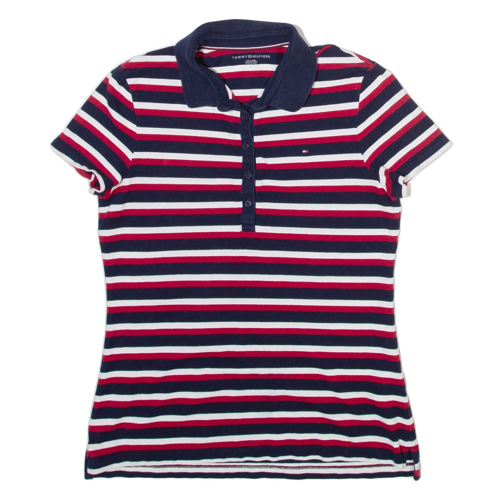 Buy TOMMY HILFIGER Womens Polo Shirt Red Striped M Refurbished - $33.79 TOMMY HILFIGER Womens Polo Shirt Red Striped M Refurbished - N/A refurbished available on Cerqular