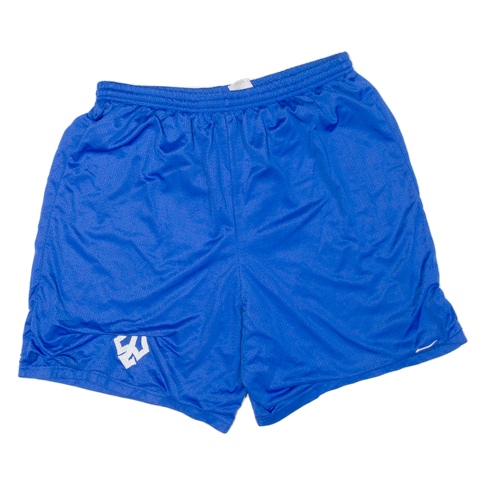 NIKE Mens Sports Shorts Blue Relaxed L W30 Refurbished - N/A refurbished available on Cerqular