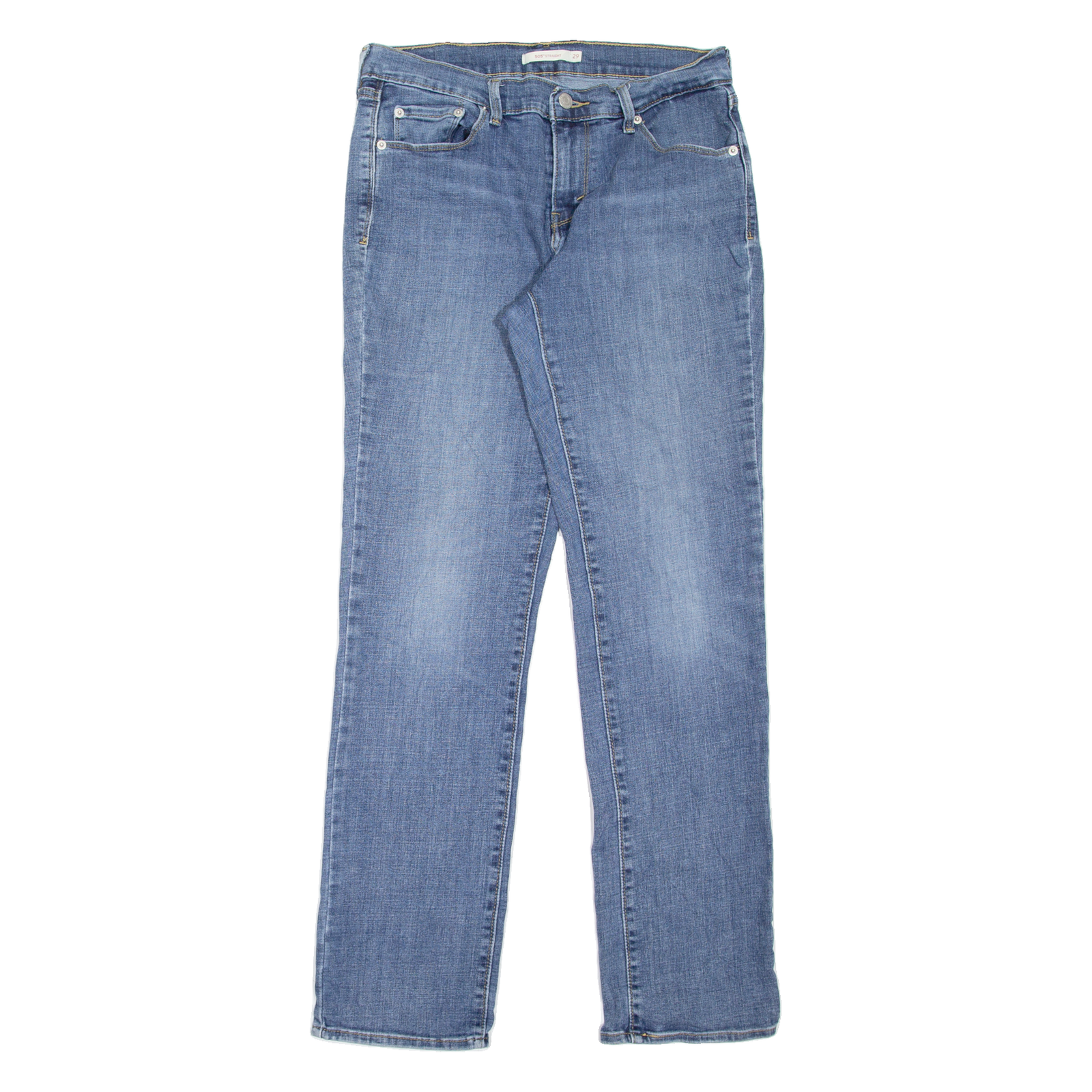 LEVI'S 505 Womens Jeans Blue Regular Straight Stone Wash W29 L32 Refurbished - N/A refurbished available on Cerqular