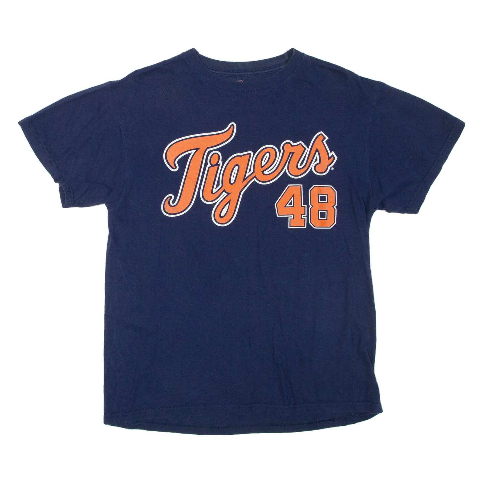 Tigers Baseball Mens T-Shirt Blue USA M Refurbished - N/A refurbished available on Cerqular
