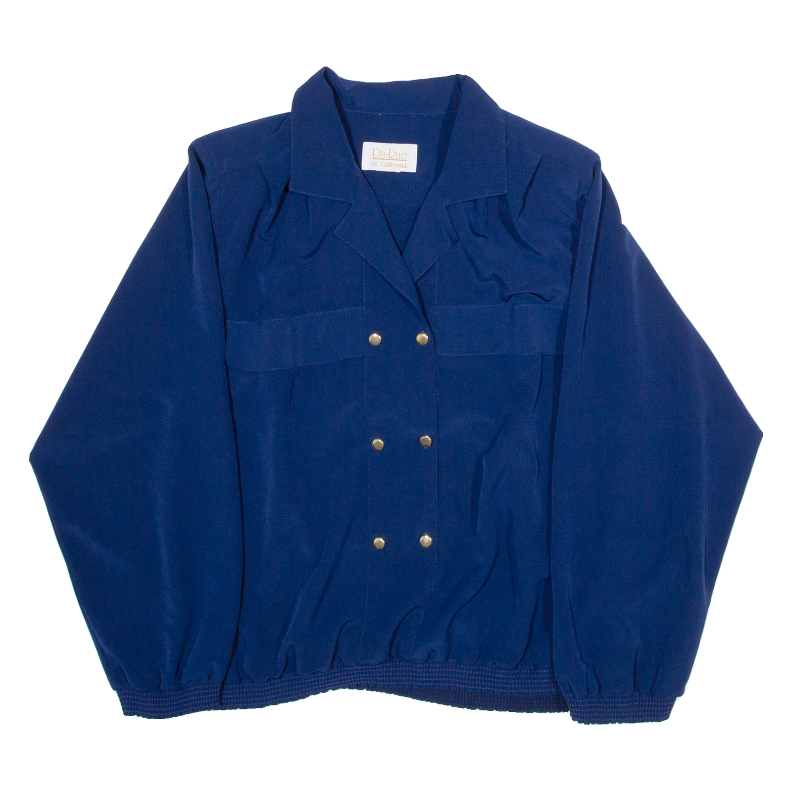 DA-RUE Womens Shirt Blue Collared Long Sleeve M Refurbished - N/A refurbished available on Cerqular