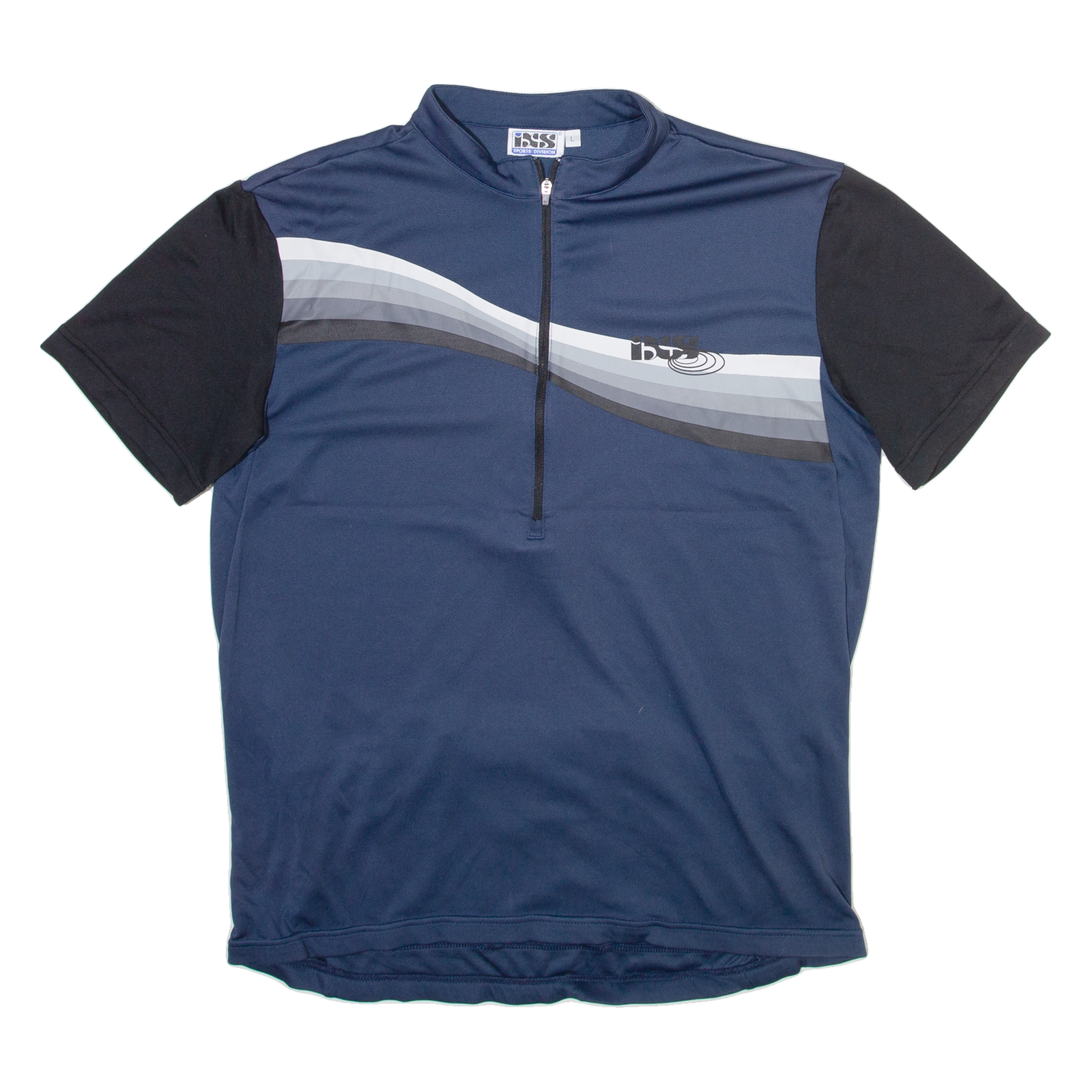 IXS Mens Jersey Blue 1/2 Zip L Refurbished - N/A refurbished available on Cerqular