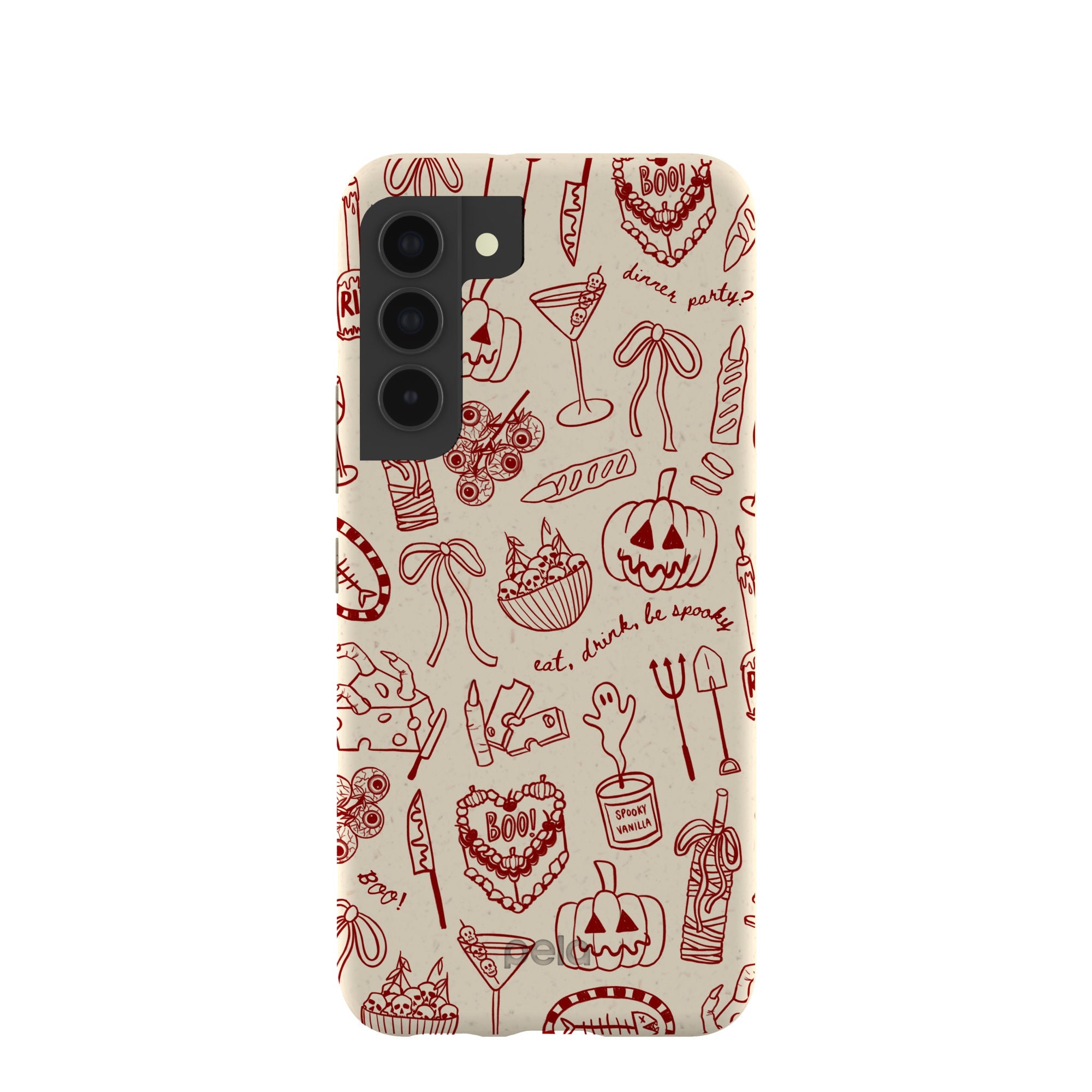 London Fog Spooky Dinner Party Samsung Galaxy S22 Case Refurbished - Pela Case refurbished available on Cerqular
