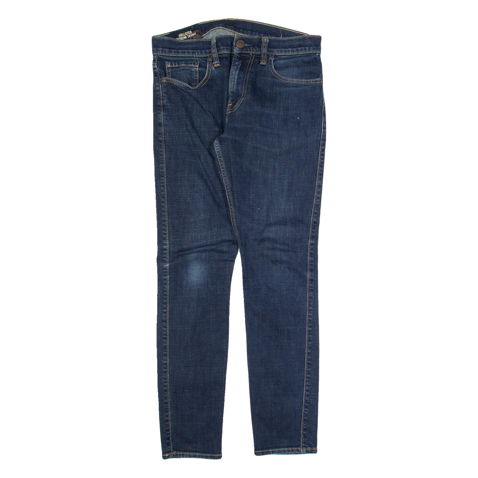 HOLLISTER Womens Jeans Blue Slim Skinny Stone Wash W31 L29 Refurbished - N/A refurbished available on Cerqular