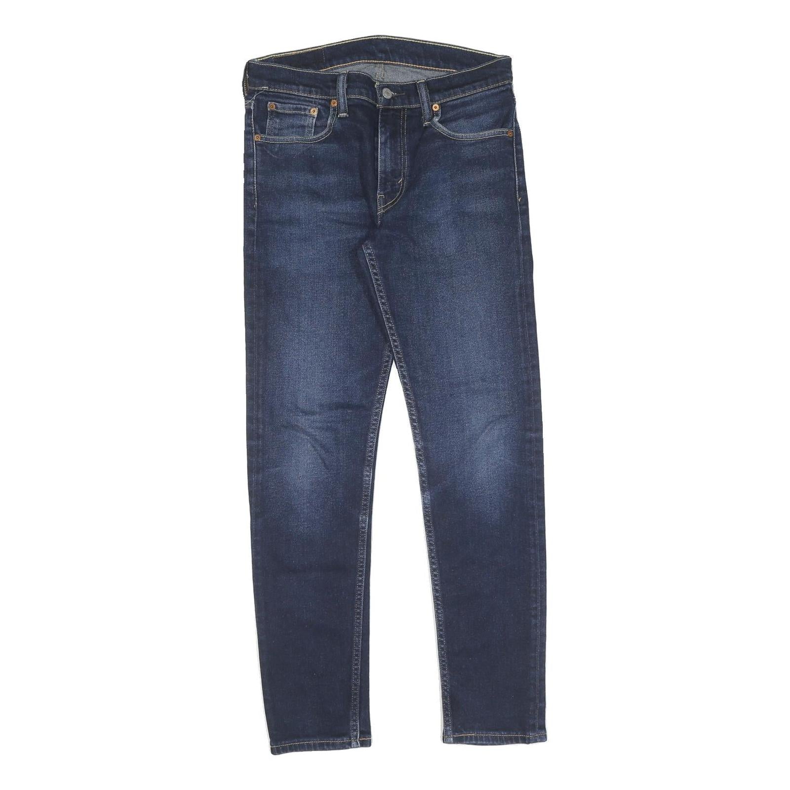 LEVI'S 512 Tapered Mens Jeans Blue Slim Tapered Denim Medium W30 L32 Stylish Refurbished - N/A refurbished available on Cerqular