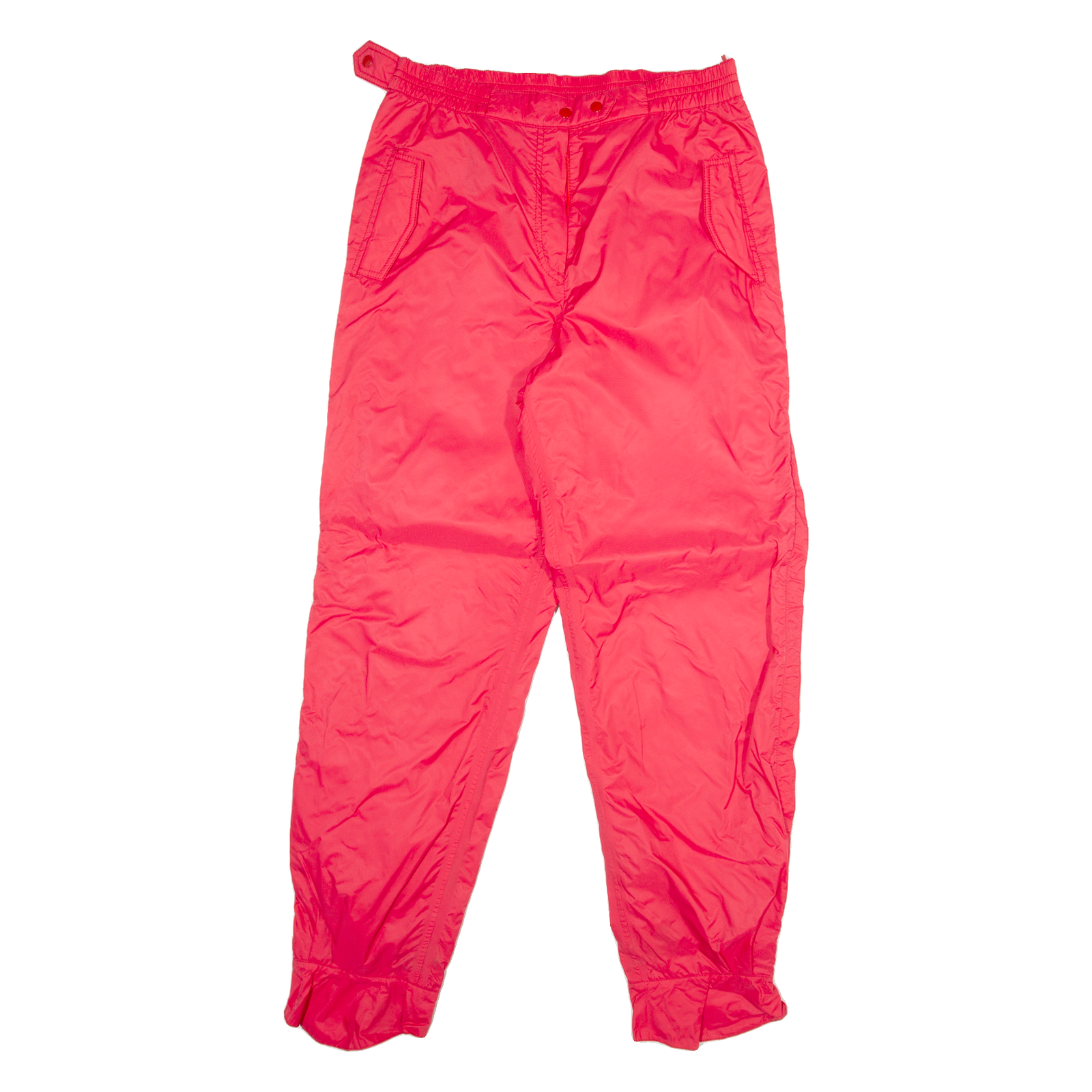 MASTERS Womens Track Pants Red Straight M W34 L33 Refurbished - N/A refurbished available on Cerqular
