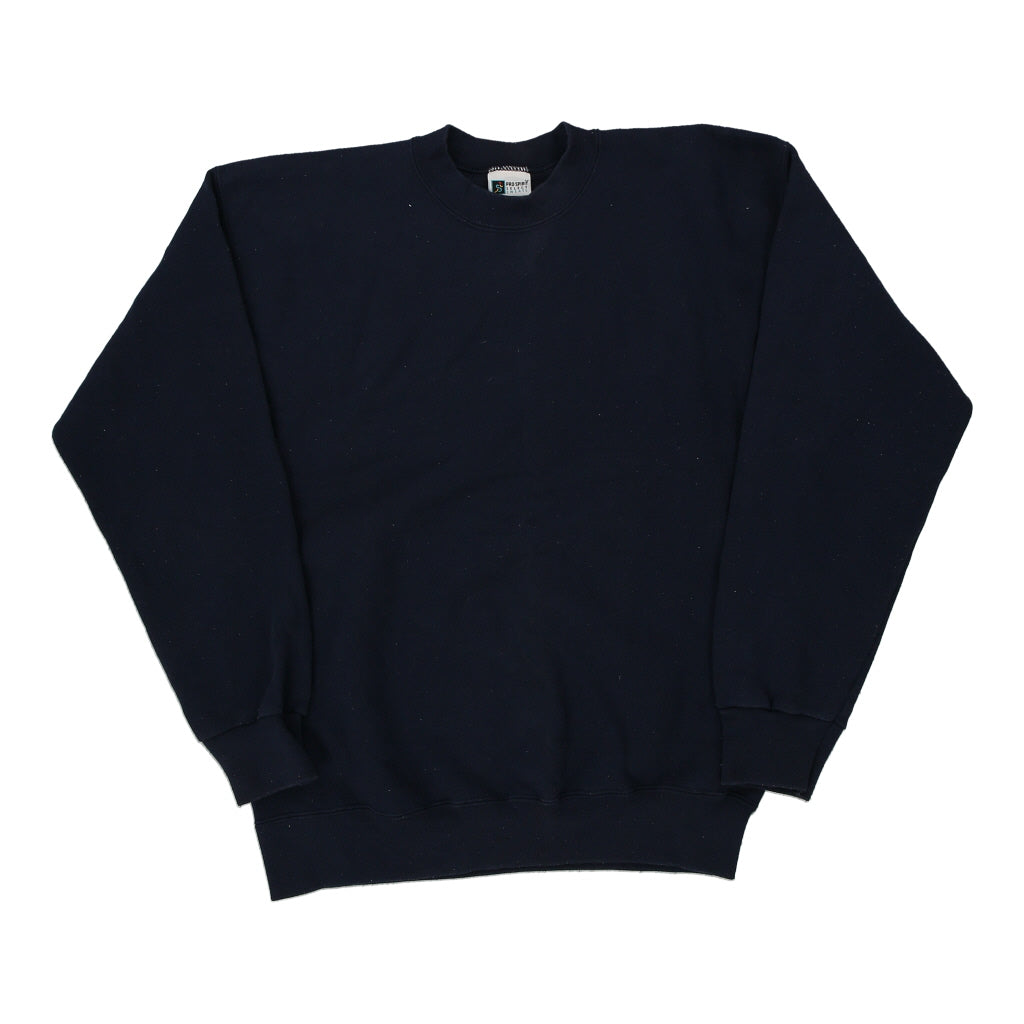 Buy Made in USA Blank Pro Spirit Sweatshirt - XL Navy Cotton Blend | Size: x-large Refurbished - $10.04 Made in USA Blank Pro Spirit Sweatshirt - XL Navy Cotton Blend | Size: x-large Refurbished - Thrifted (note: this is a term often used to describe second- refurbished available on Cerqular