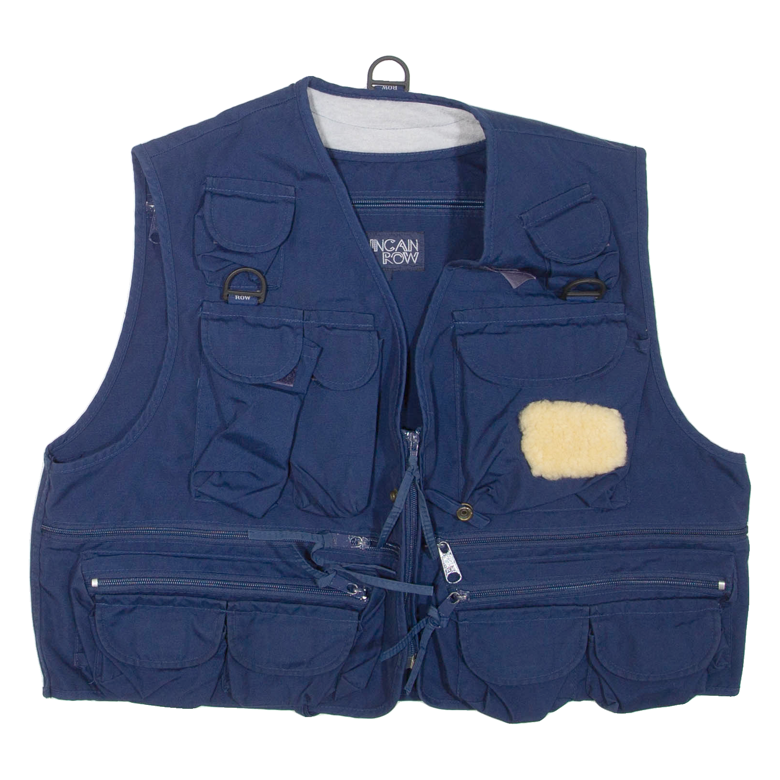 DUNCAN ROW Utility Mens Gilet Blue L Refurbished - N/A refurbished available on Cerqular