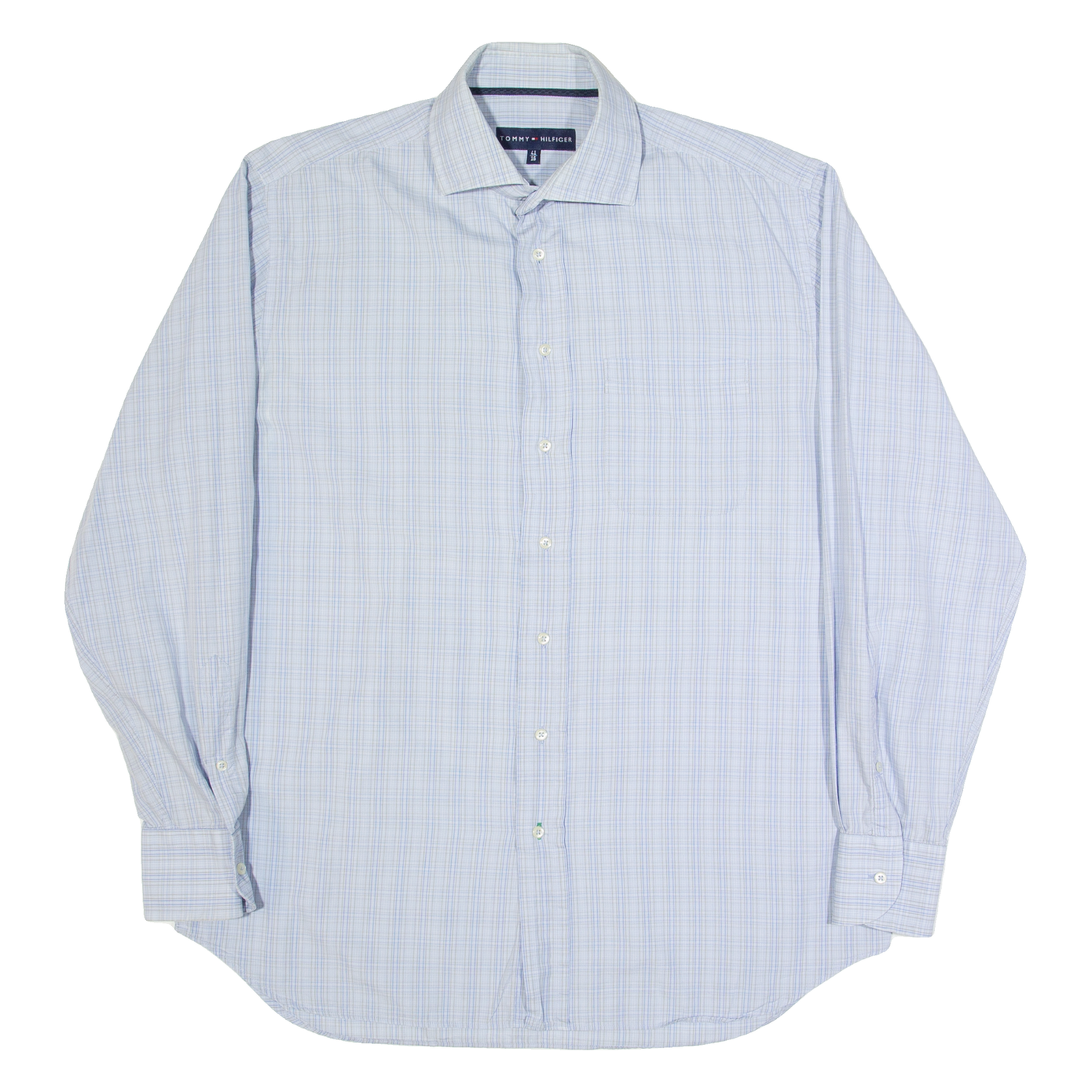 Buy TOMMY HILFIGER Mens Shirt Blue Check Long Sleeve XL Refurbished - $31.19 TOMMY HILFIGER Mens Shirt Blue Check Long Sleeve XL Refurbished - N/A refurbished available on Cerqular