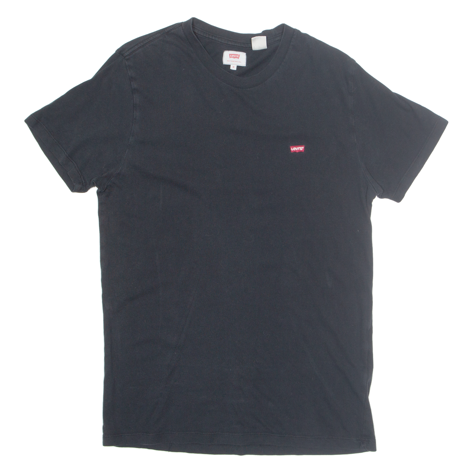 LEVI'S Mens T-Shirt Black M Refurbished - N/A refurbished available on Cerqular