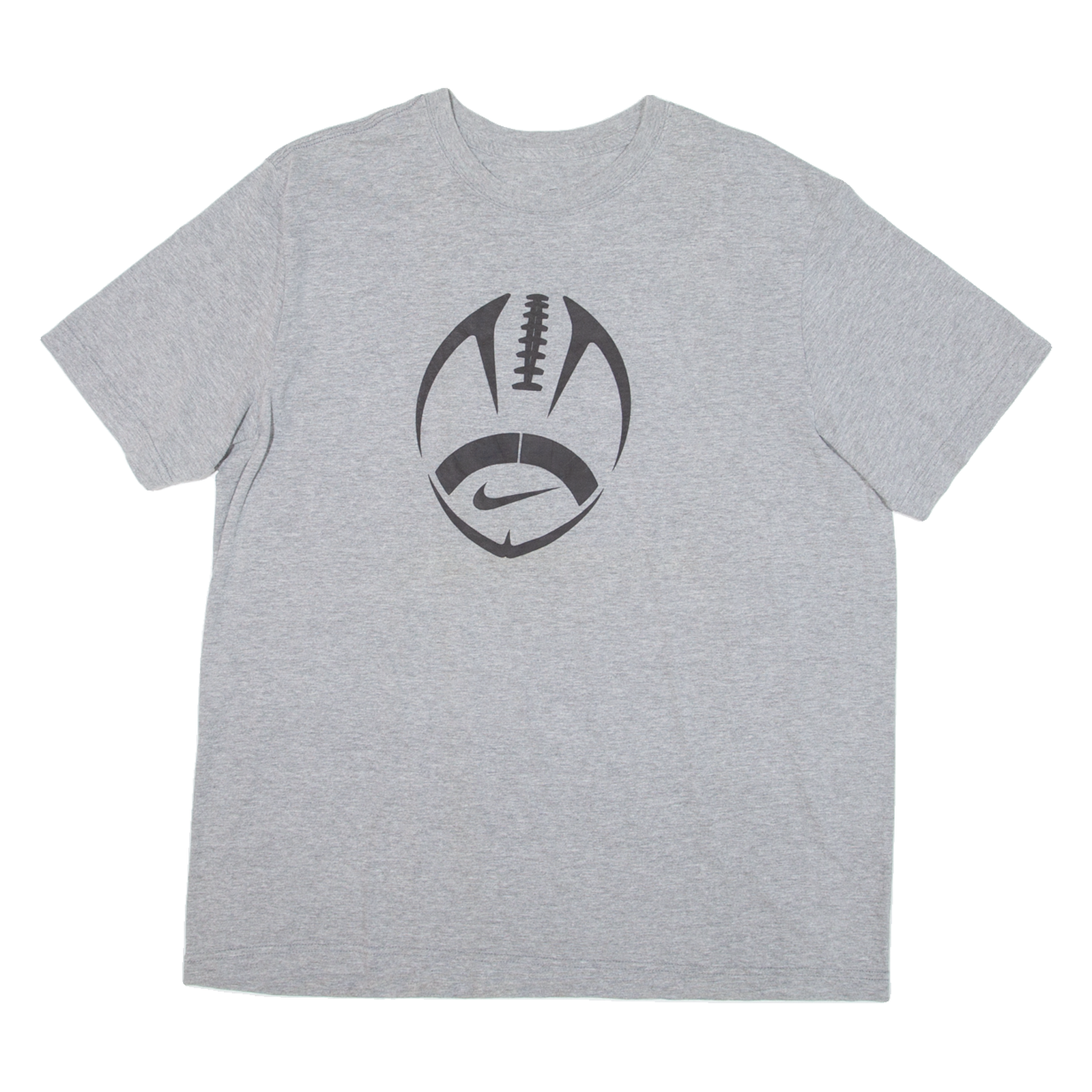 NIKE Mens T-Shirt Grey L Refurbished - N/A refurbished available on Cerqular