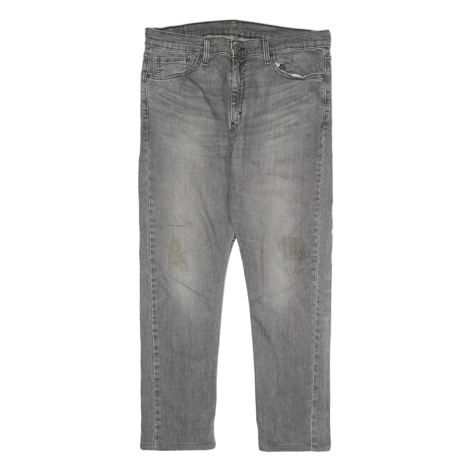 LEVI'S 510 Mens Jeans Grey Slim Skinny Denim Medium W36 L28 Cotton Blend Zip Refurbished - N/A refurbished available on Cerqular