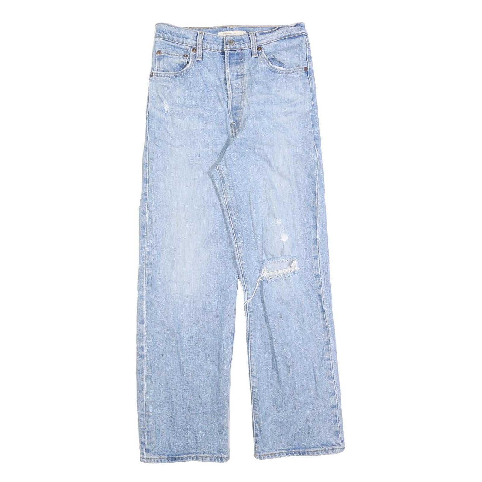 Buy LEVI'S Womens Jeans Blue Regular Straight Denim Light W26 L27 Distressed Refurbished - $41.59 LEVI'S Womens Jeans Blue Regular Straight Denim Light W26 L27 Distressed Refurbished - N/A refurbished available on Cerqular