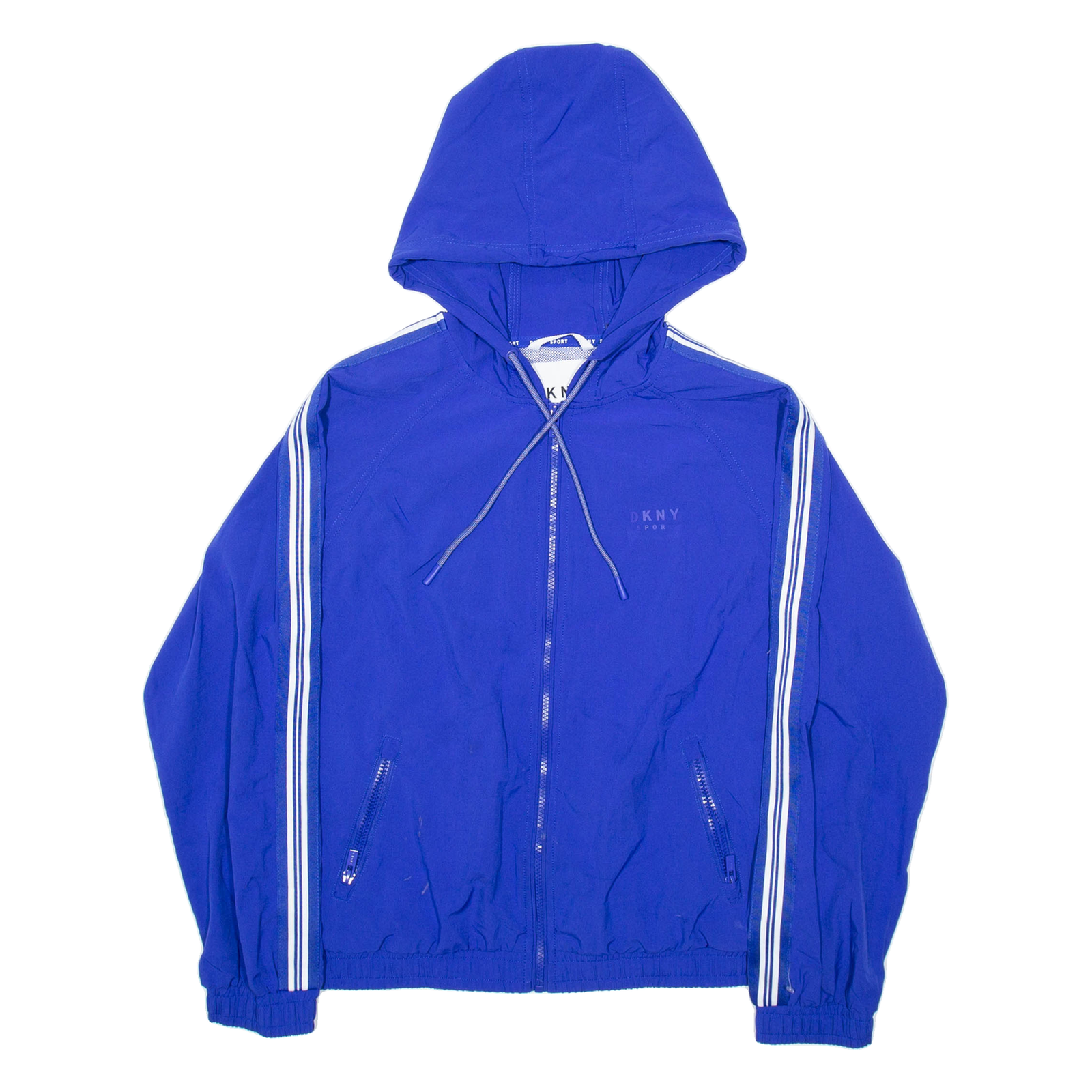 Buy DKNY Mens Track Jacket Blue Hooded M Refurbished - $51.99 DKNY Mens Track Jacket Blue Hooded M Refurbished - N/A refurbished available on Cerqular
