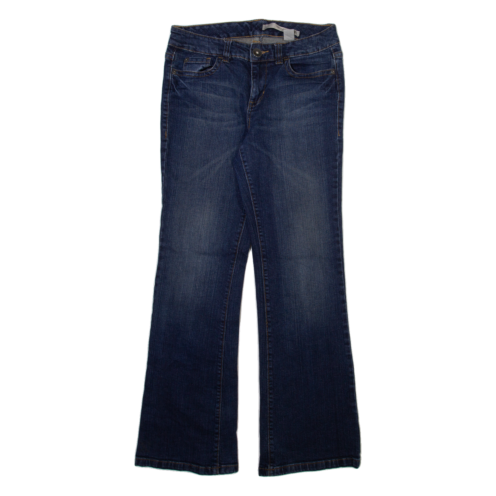 DKNY Womens Jeans Blue Regular Bootcut Stone Wash W30 L32 Refurbished - N/A refurbished available on Cerqular