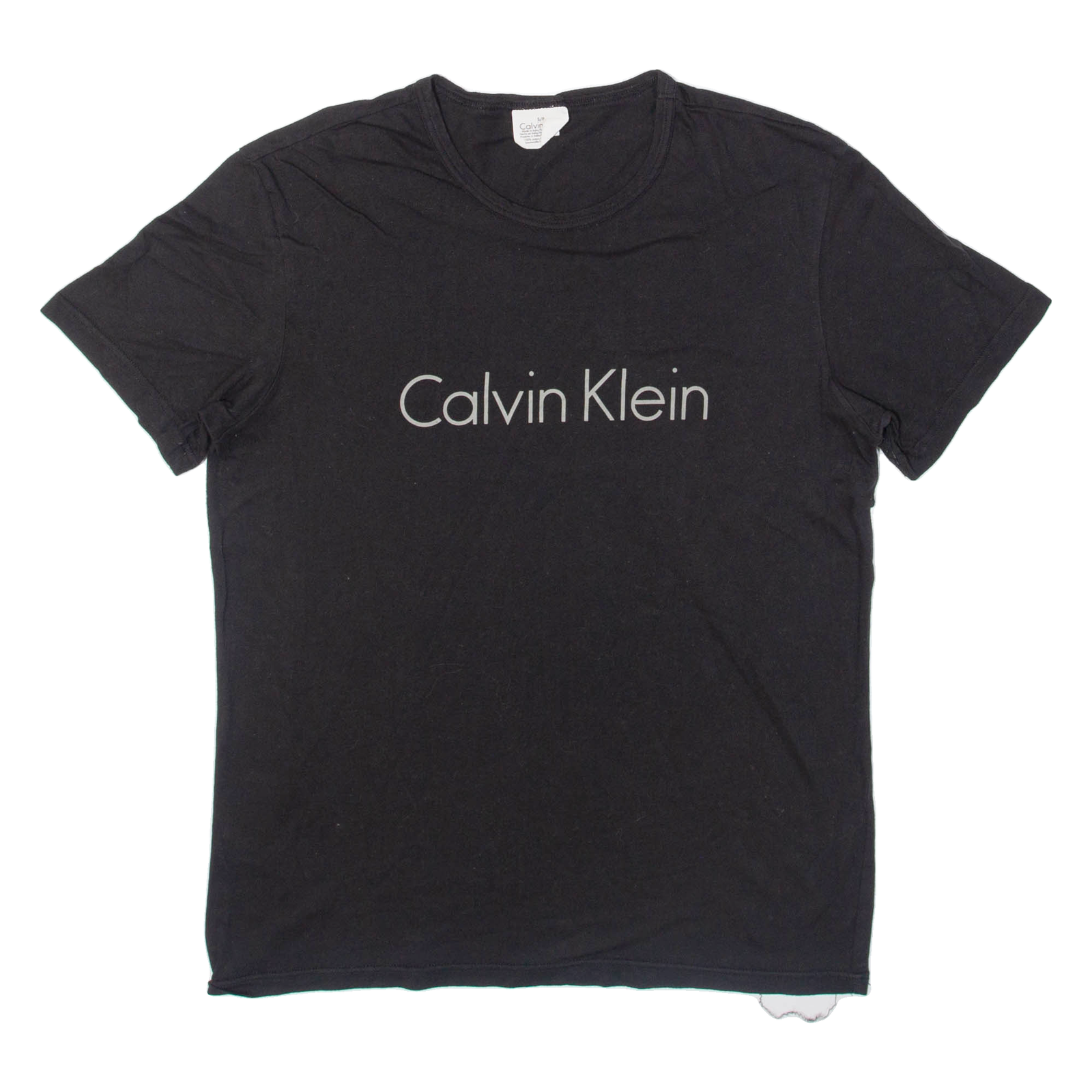 CALVIN KLEIN Mens T-Shirt Black S Refurbished - N/A refurbished available on Cerqular