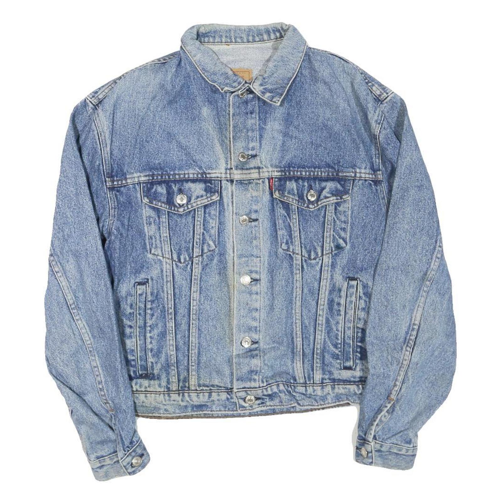 Buy LEVI'S Womens Blue Denim Button Jacket L Cotton Blend Classic Fit Casual Refurbished - $51.99 LEVI'S Womens Blue Denim Button Jacket L Cotton Blend Classic Fit Casual Refurbished - N/A refurbished available on Cerqular