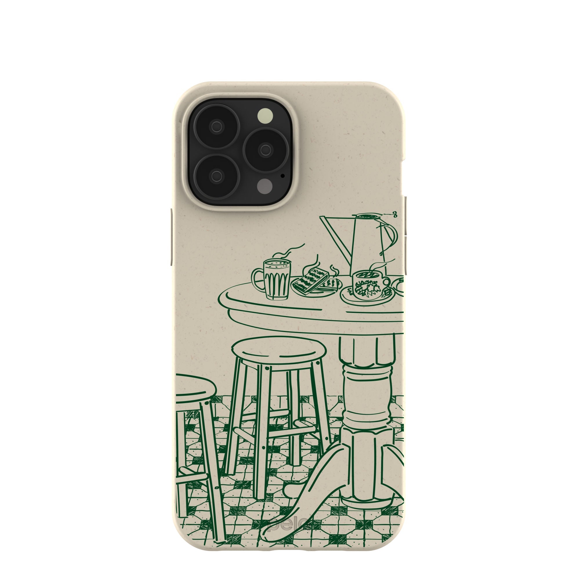 London Fog Brunch iPhone 13 Pro Max Case Refurbished - Pela Case refurbished available on Cerqular