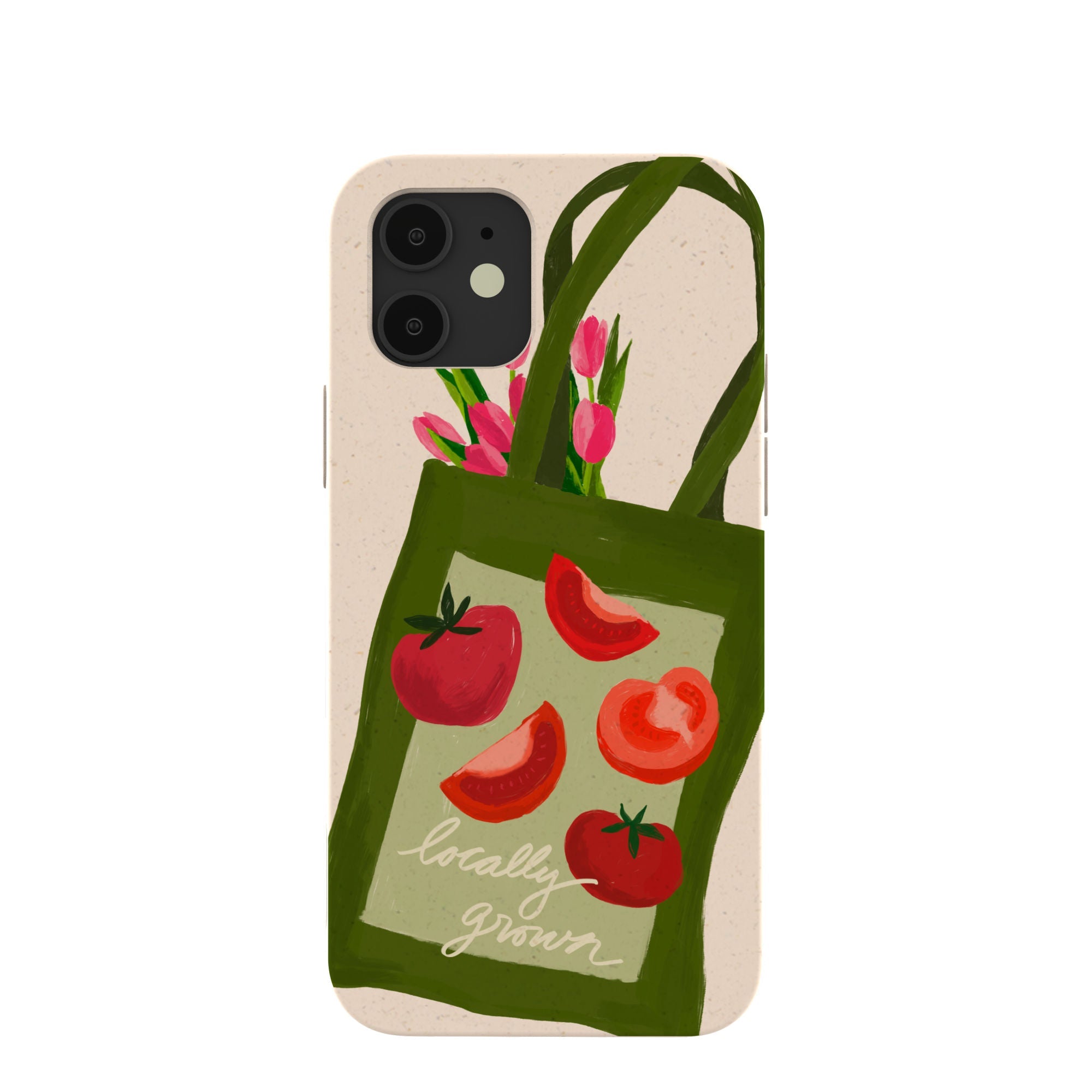 Seashell Market Tote iPhone 12/ iPhone 12 Pro Case Refurbished - Pela Case refurbished available on Cerqular