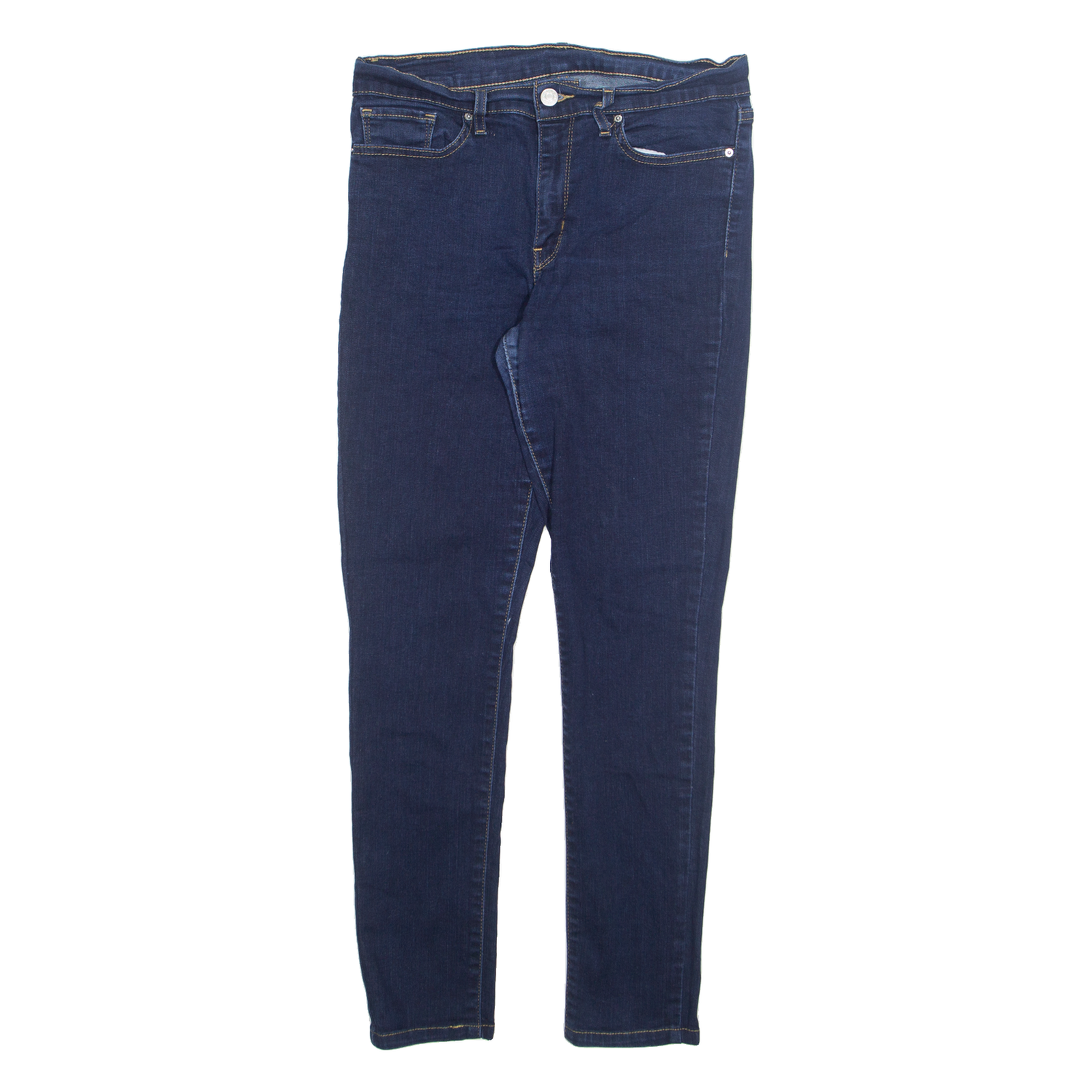 LEVI'S Womens Jeans Blue Slim Skinny W29 L30 Refurbished - N/A refurbished available on Cerqular