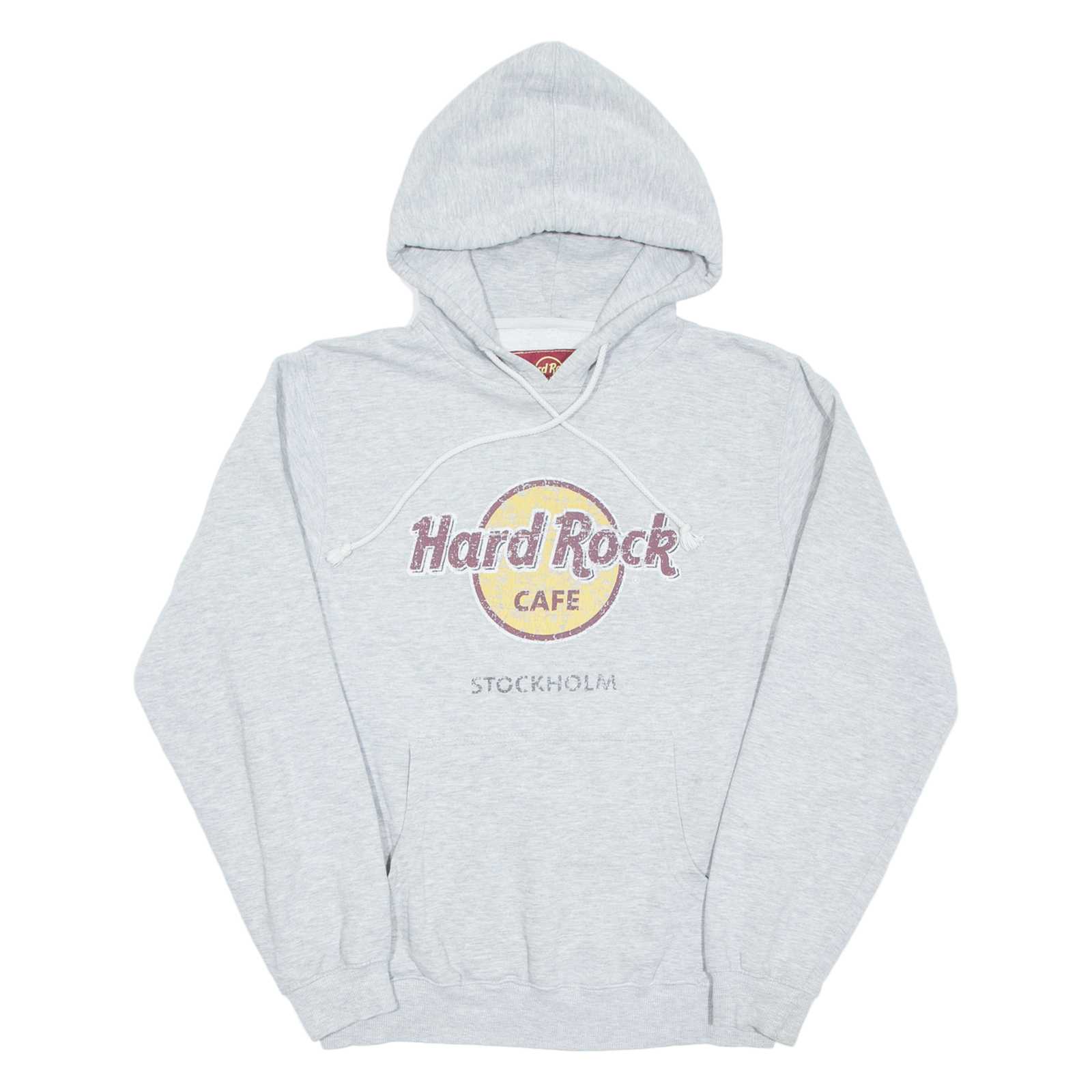 HARD ROCK CAFE Stockholm Mens Grey Hoodie M Refurbished - N/A refurbished available on Cerqular