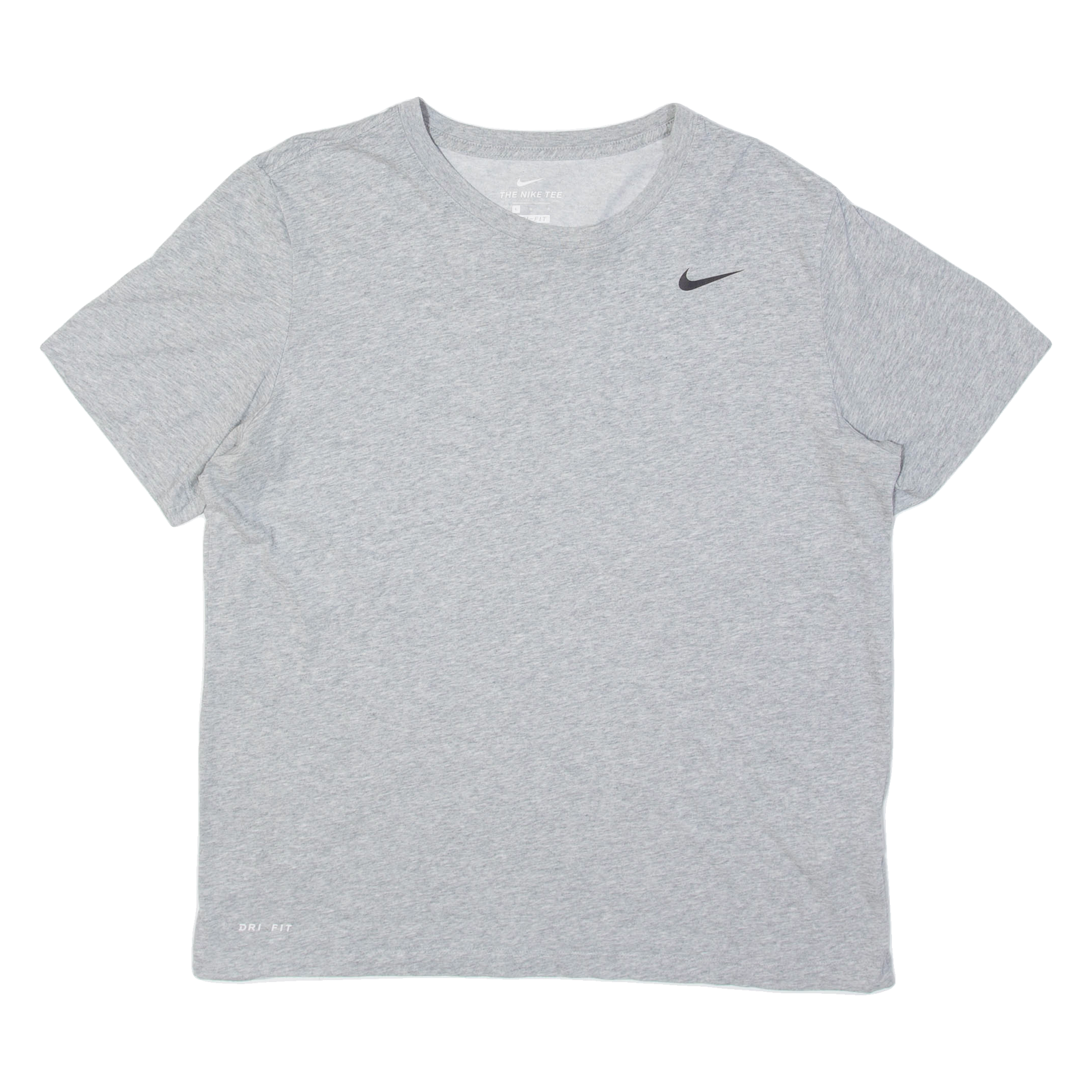 NIKE Mens T-Shirt Grey L Refurbished - N/A refurbished available on Cerqular