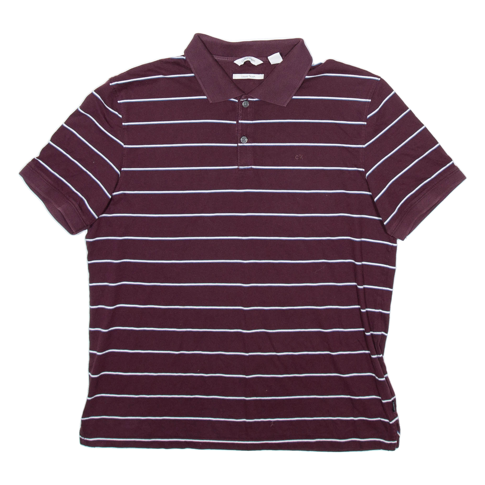 Buy CALVIN KLEIN Mens Polo Shirt Maroon Striped M Refurbished - $28.59 CALVIN KLEIN Mens Polo Shirt Maroon Striped M Refurbished - N/A refurbished available on Cerqular