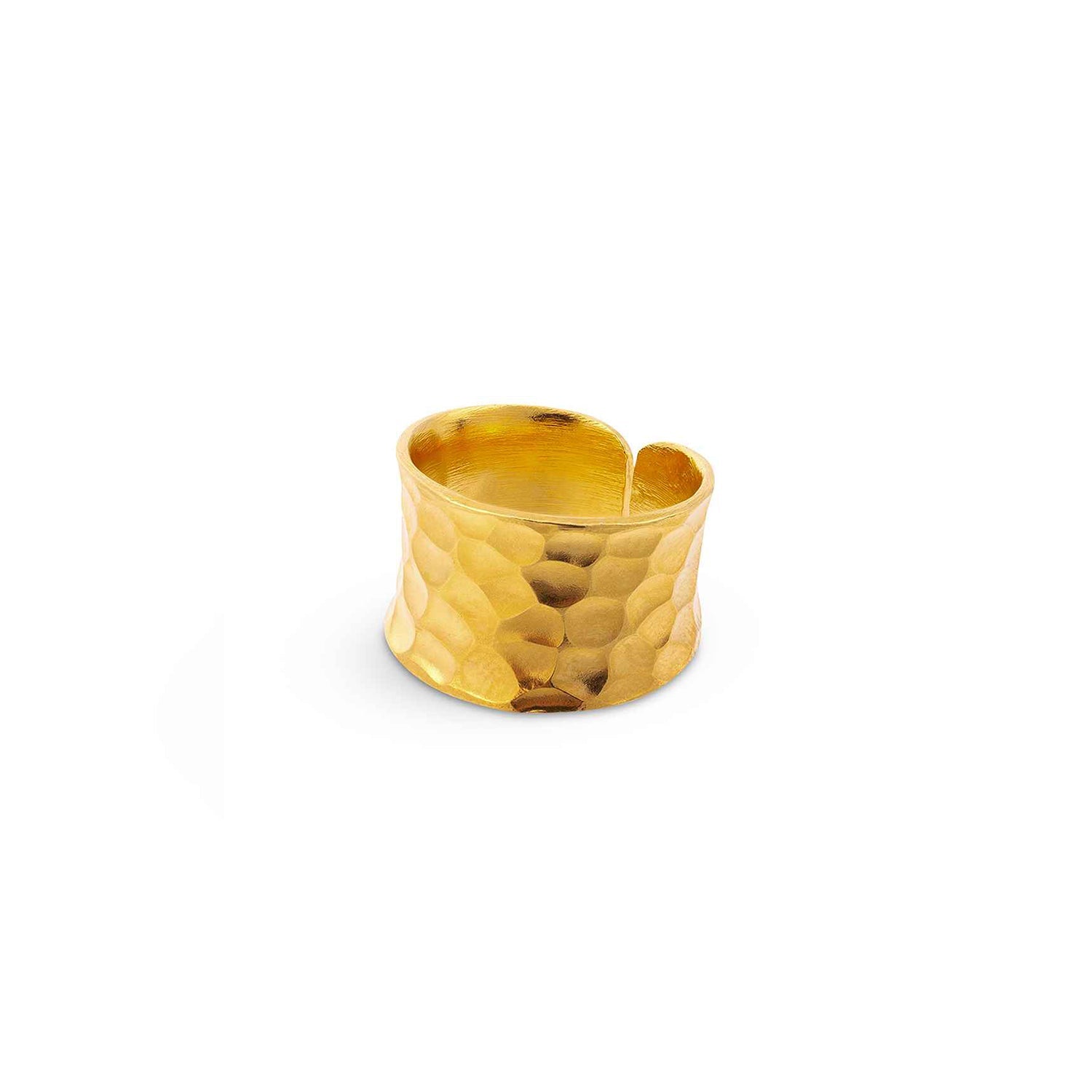 Buy Nudo Gold Short Hammered Ring (adjustable) Refurbished - $144.00 Nudo Gold Short Hammered Ring (adjustable) Refurbished - Amadeus (This could refer to multiple things, such as the 1 refurbished available on Cerqular