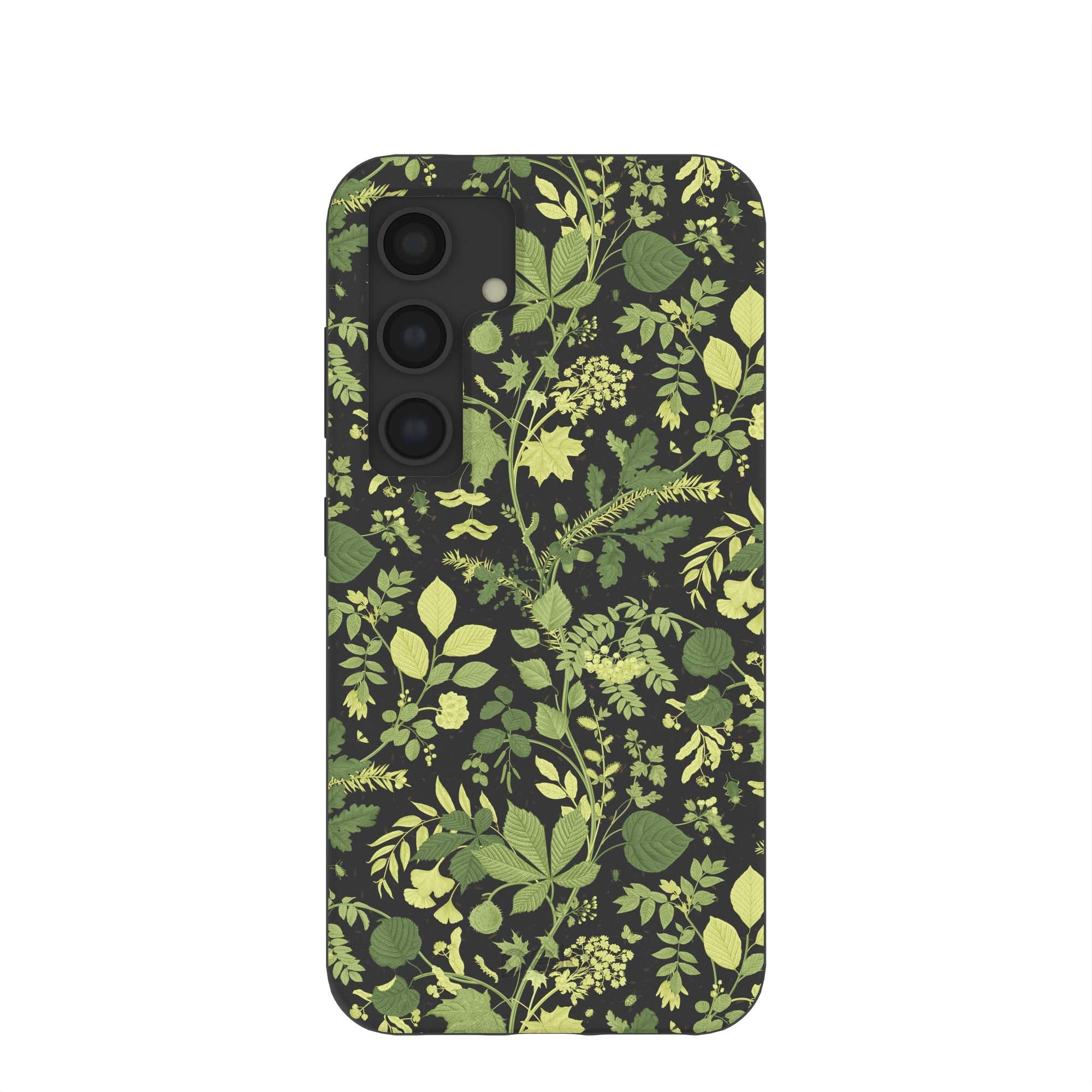 Black Evergreen Samsung Galaxy S24 Case Refurbished - Pela Case refurbished available on Cerqular