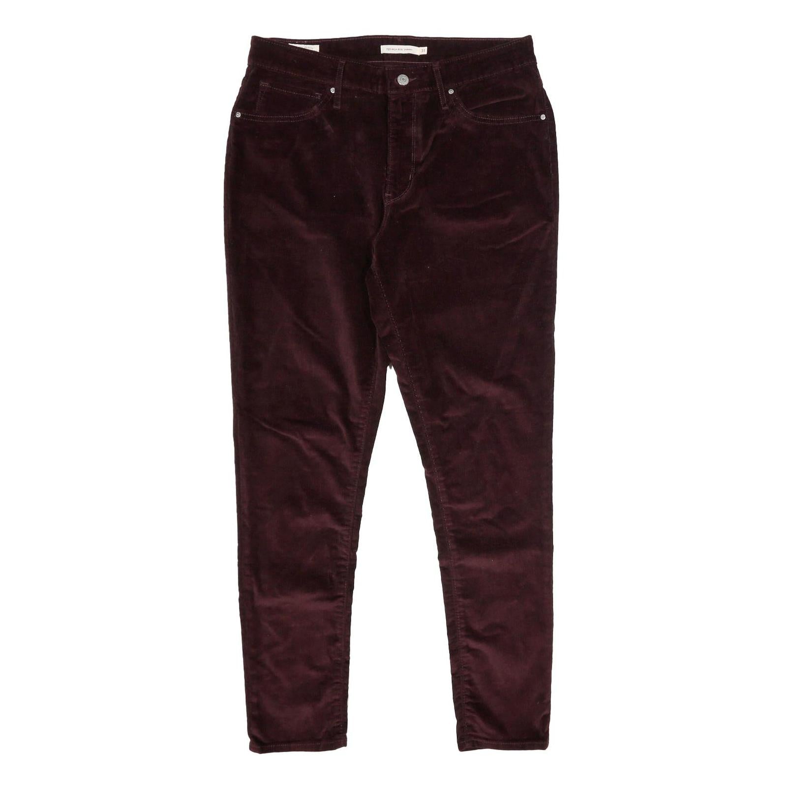 Buy LEVI'S Womens Corduroy Dark Brown Slim Skinny Trousers W31 L30 Stylish Comfort Refurbished - $41.59 LEVI'S Womens Corduroy Dark Brown Slim Skinny Trousers W31 L30 Stylish Comfort Refurbished - N/A refurbished available on Cerqular