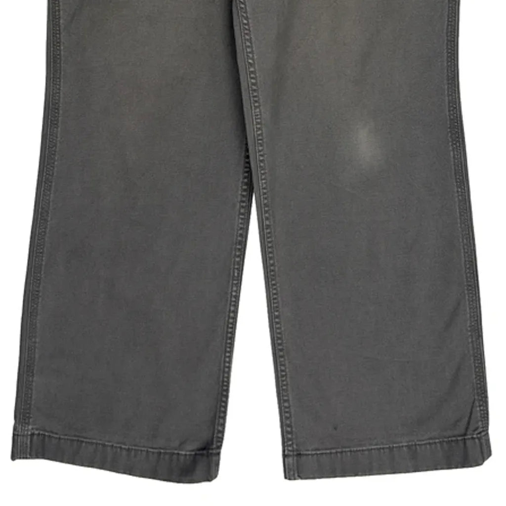 Buy Carhartt Carpenter Trousers - 34W 32L Grey Cotton Refurbished - $49.57 Carhartt Carpenter Trousers - 34W 32L Grey Cotton Refurbished - Thrifted (note: this is a term often used to describe second- refurbished available on Cerqular