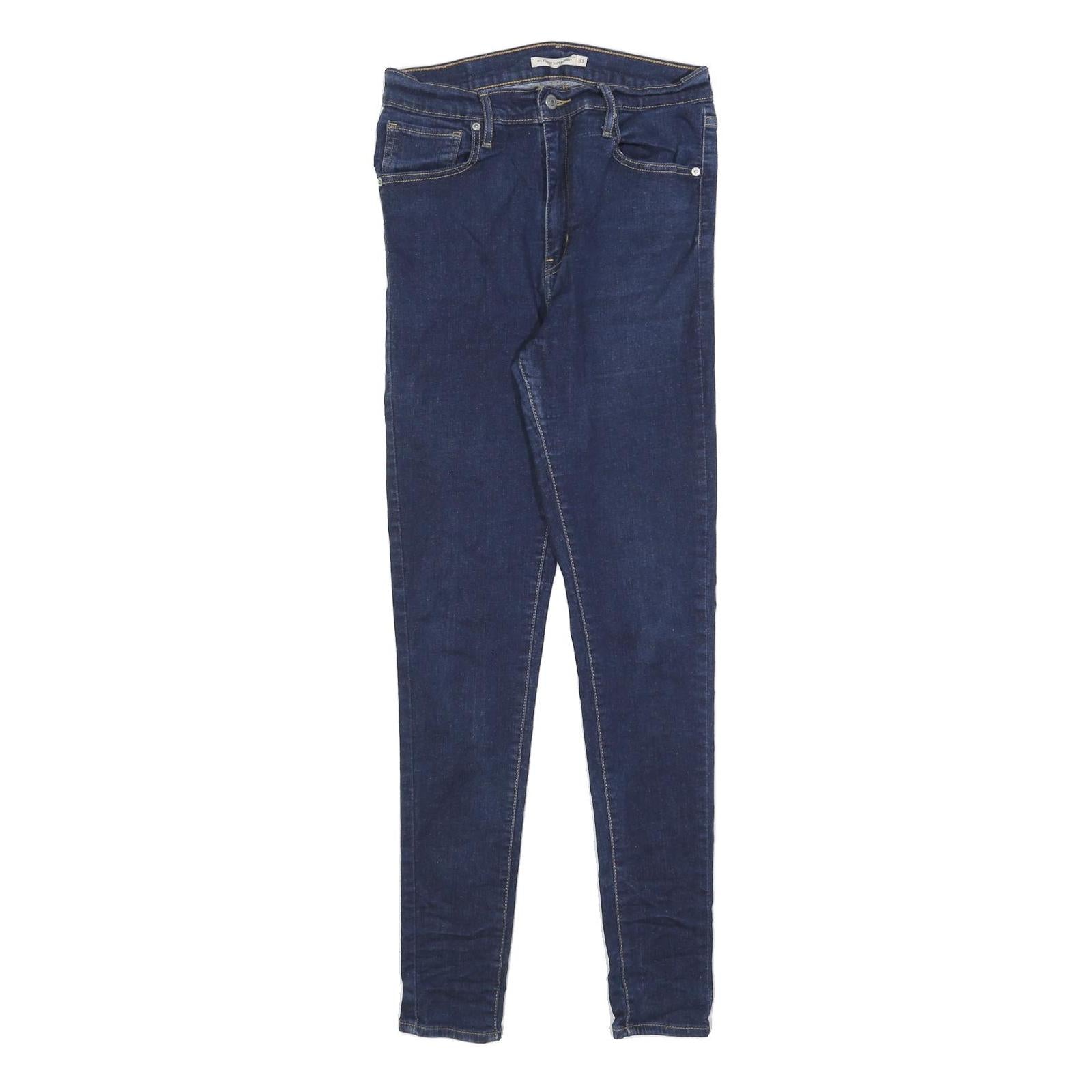 LEVI'S Womens Jeans Blue Slim Skinny Denim W31 L32 Zip Cotton Blend Refurbished - N/A refurbished available on Cerqular