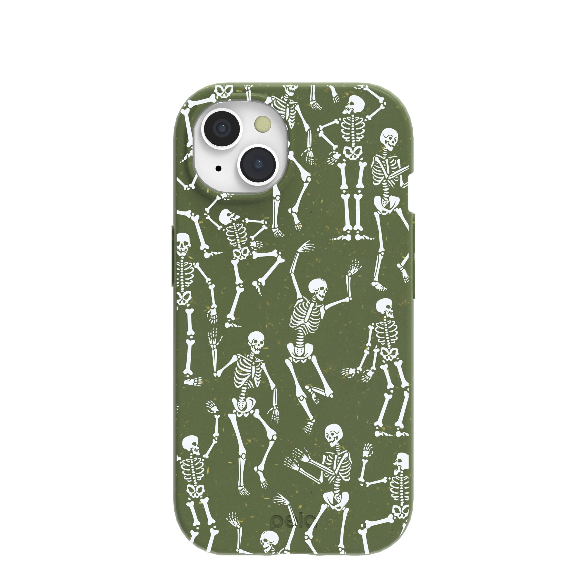 Forest Floor Boogie Bones iPhone 15 Case Refurbished - Pela Case refurbished available on Cerqular