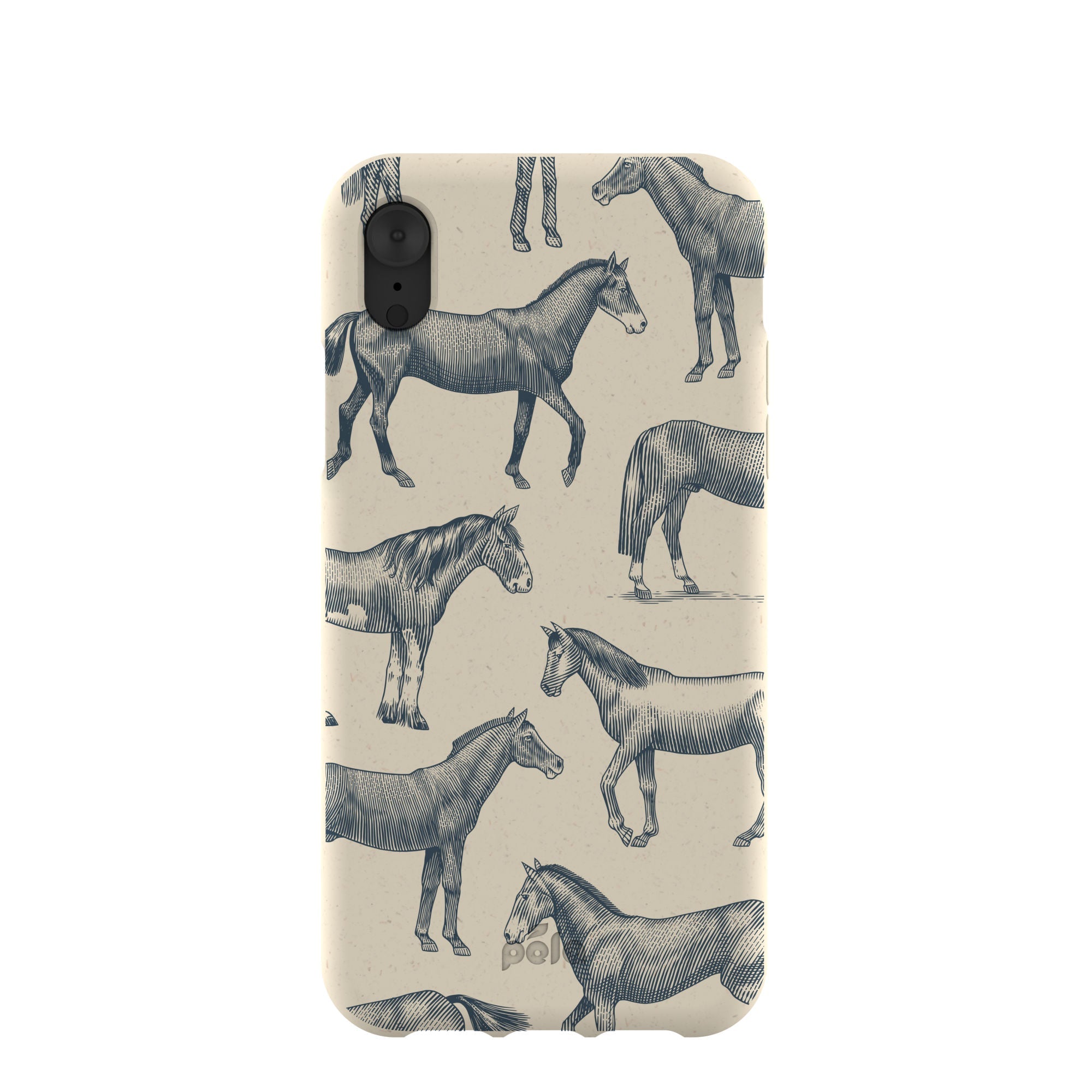 London Fog Vintage Gallop iPhone XR Case Refurbished - Pela Case refurbished available on Cerqular