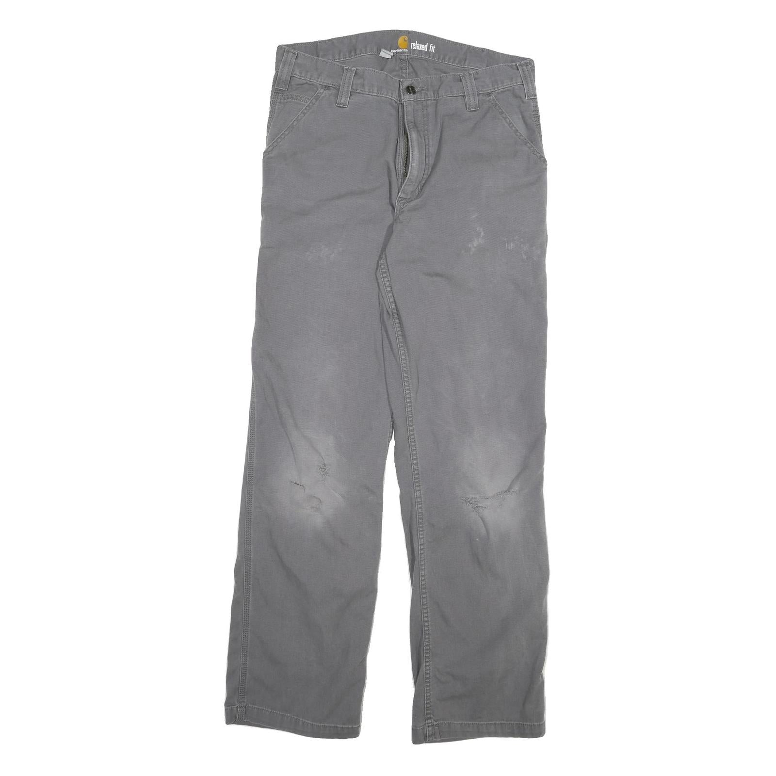 Buy CARHARTT Mens Relaxed Fit Grey Cotton Blend Denim Jeans W34 L34 Workwear Zip Refurbished - $53.29 CARHARTT Mens Relaxed Fit Grey Cotton Blend Denim Jeans W34 L34 Workwear Zip Refurbished - N/A refurbished available on Cerqular