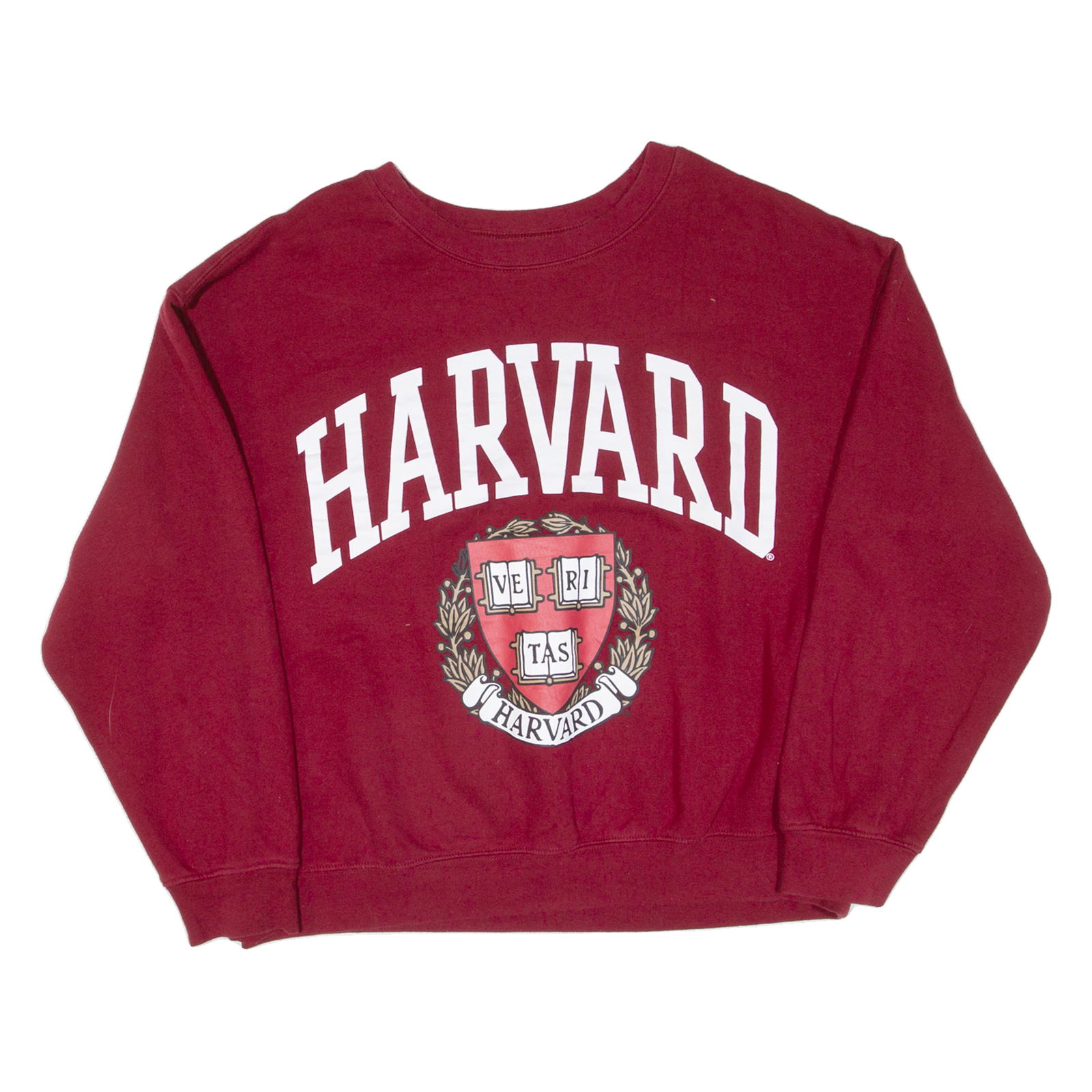 AWAKE Harvard Womens Sweatshirt Maroon USA XL Refurbished - N/A refurbished available on Cerqular