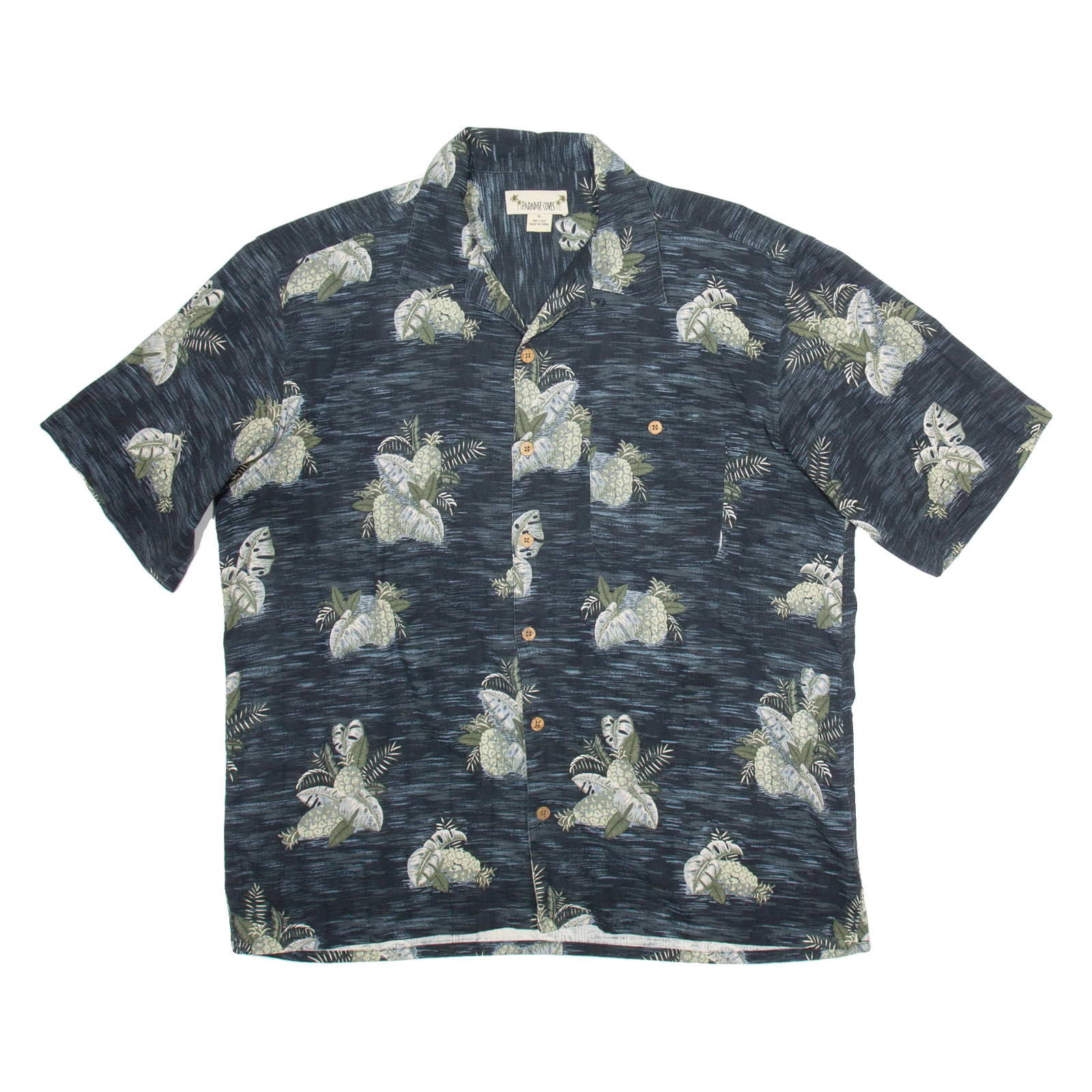 Buy PARADISE COVES Mens Hawaiian Shirt Black Silk Crazy Pattern XL Refurbished - $18.19 PARADISE COVES Mens Hawaiian Shirt Black Silk Crazy Pattern XL Refurbished - N/A refurbished available on Cerqular