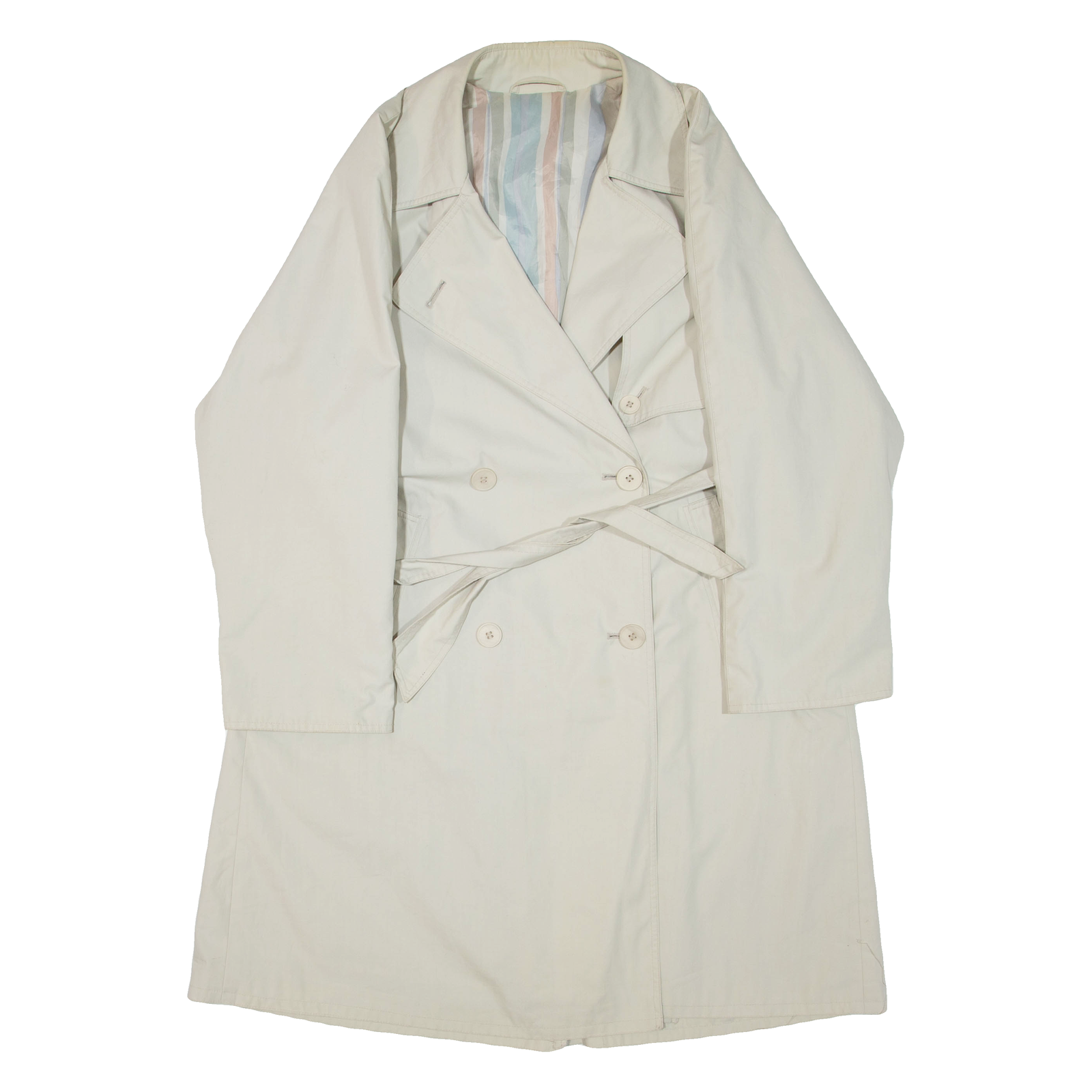 Womens Trench Jacket Beige L Refurbished - N/A refurbished available on Cerqular