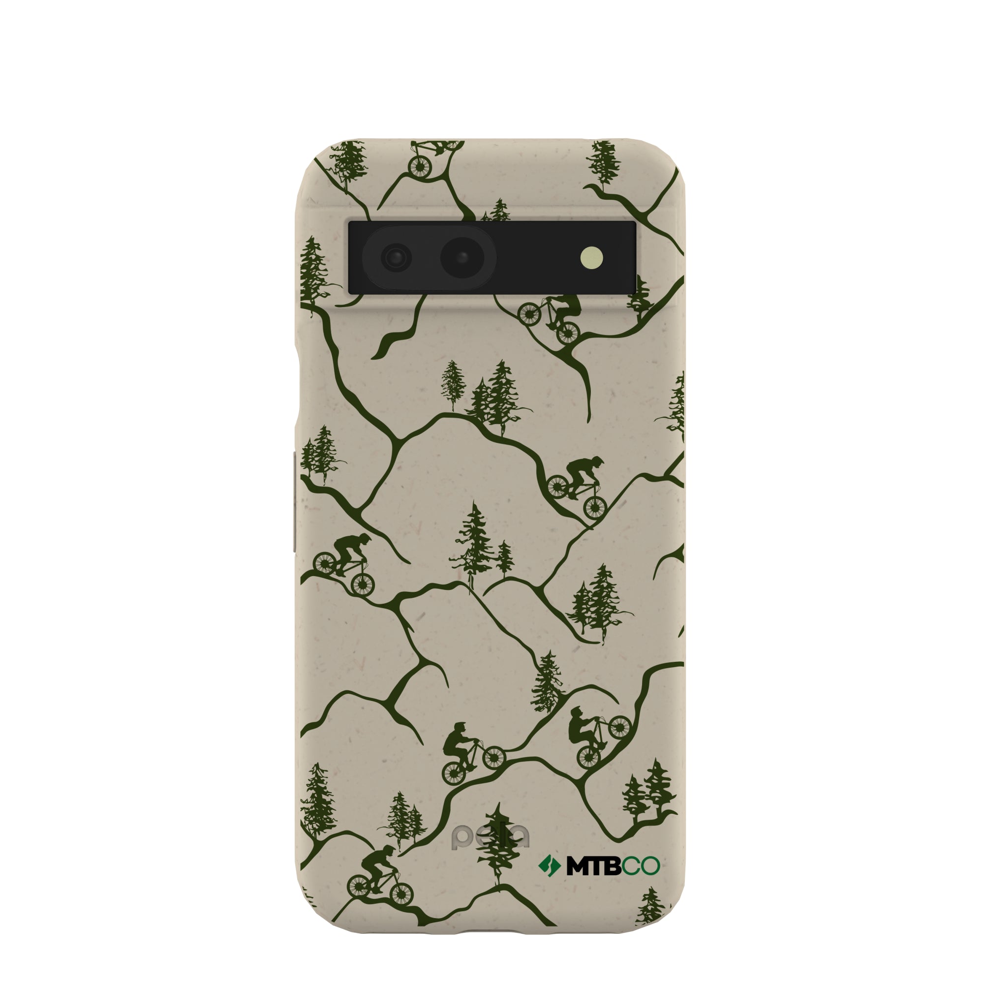 London Fog Bike Trek MTBCO Google Pixel 8a Case Refurbished - Pela Case refurbished available on Cerqular