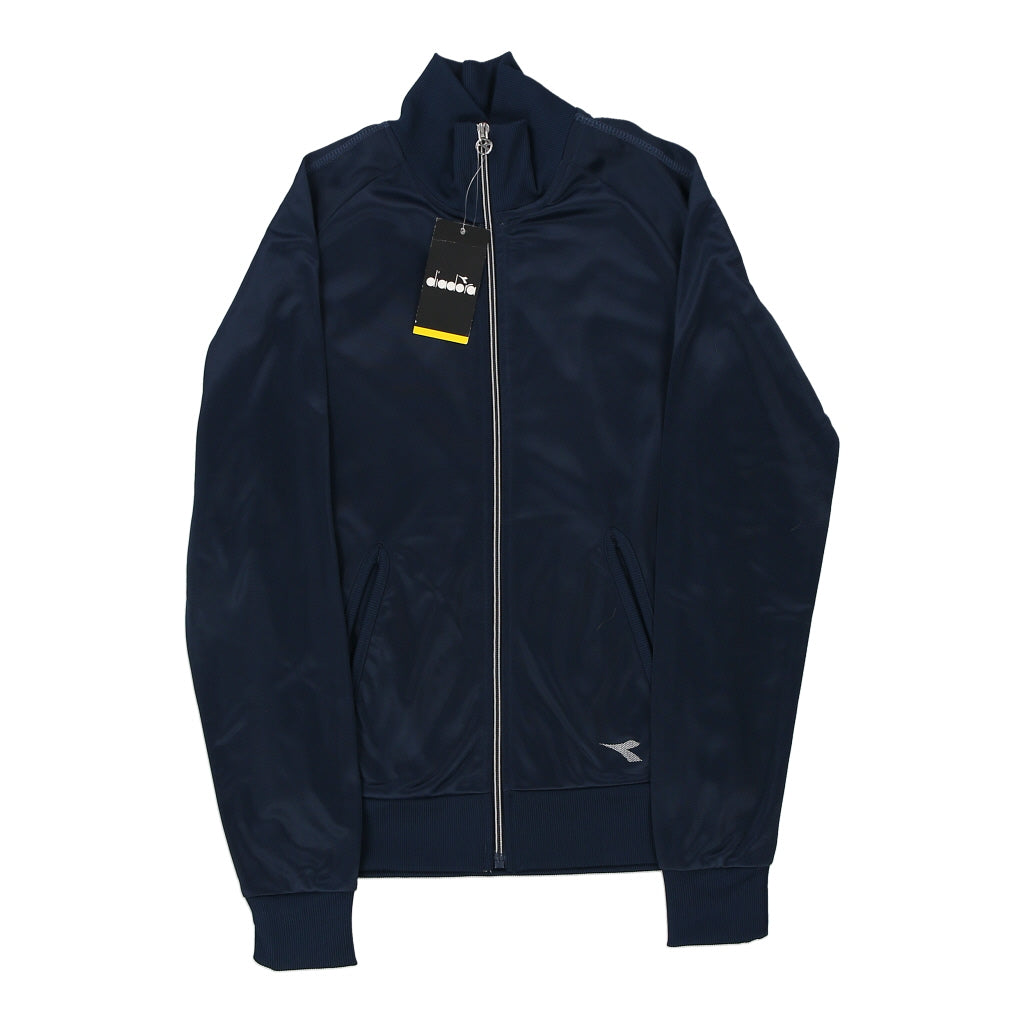 Buy Diadora Track Jacket - XS Navy Polyester Refurbished - $10.04 Diadora Track Jacket - XS Navy Polyester Refurbished - Thrifted (note: this is a term often used to describe second- refurbished available on Cerqular