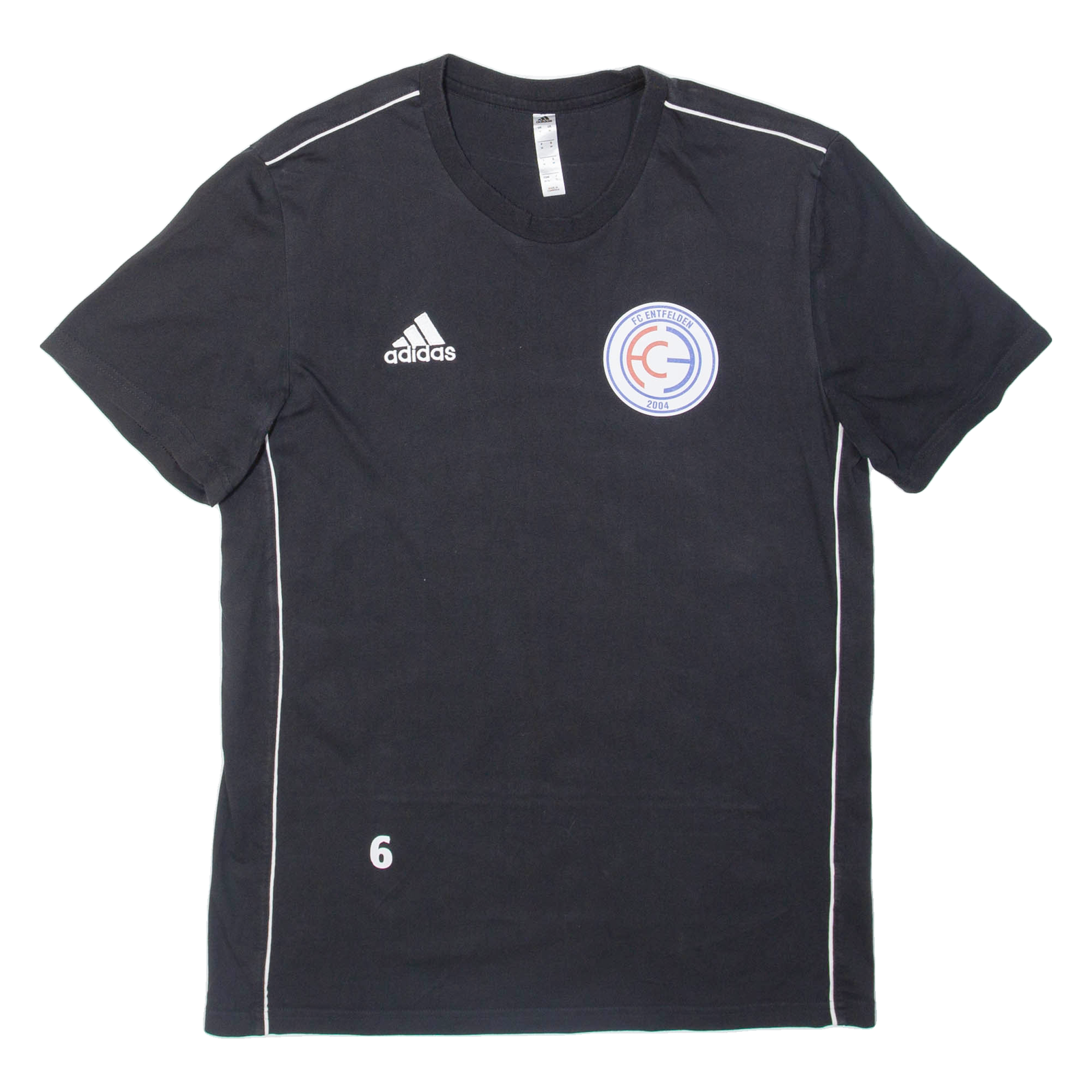 ADIDAS FC Entfelden 2004 Mens Football Shirt T-Shirt Black M Refurbished - N/A refurbished available on Cerqular