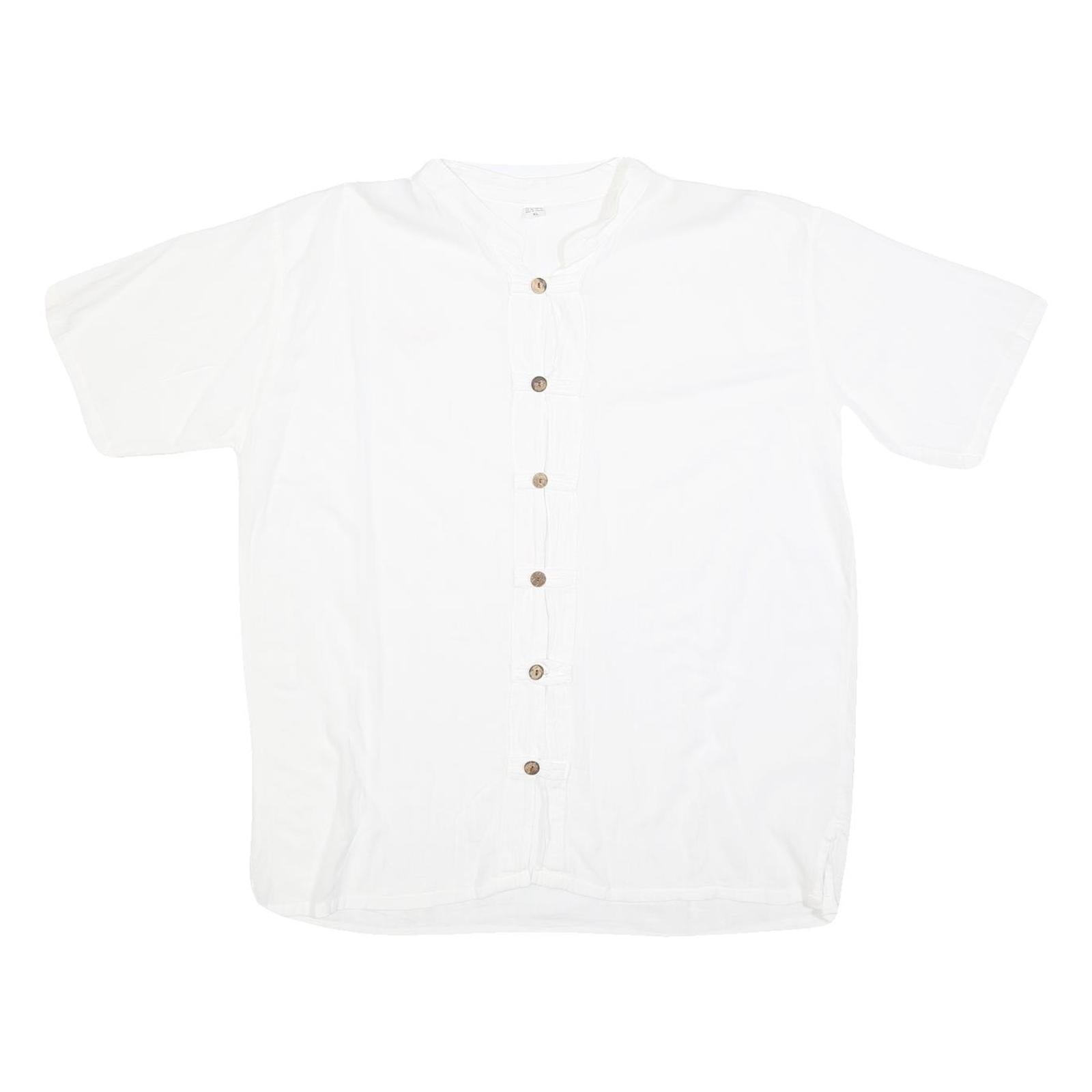 Buy Mens White Shirt XL Cotton Short Sleeve Button Down Casual Summer Refurbished - $16.89 Mens White Shirt XL Cotton Short Sleeve Button Down Casual Summer Refurbished - N/A refurbished available on Cerqular