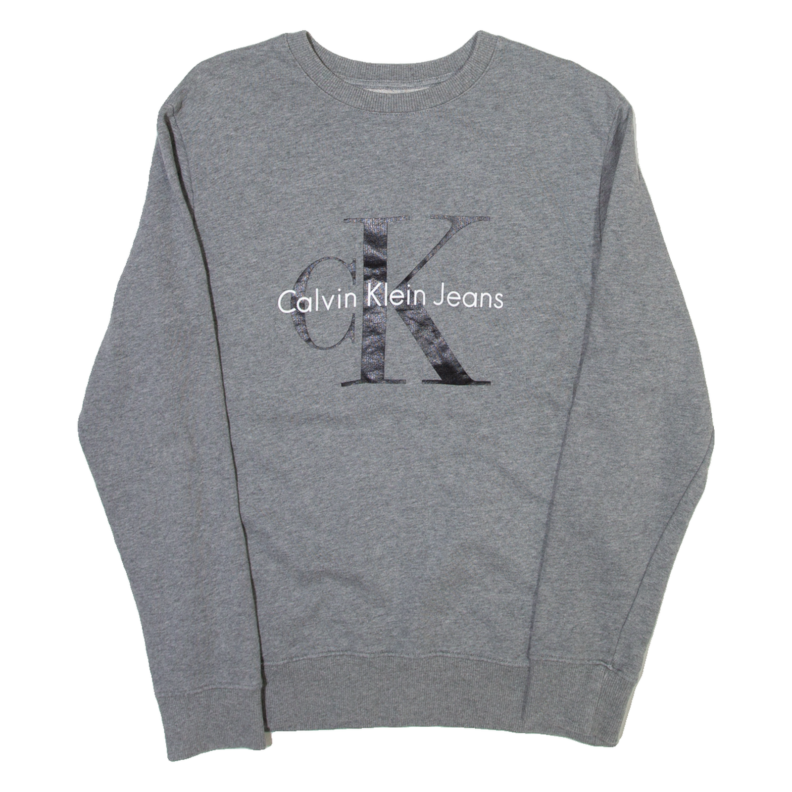 Buy CALVIN KLEIN JEANS Mens Sweatshirt Grey Crew Neck S Refurbished - $28.59 CALVIN KLEIN JEANS Mens Sweatshirt Grey Crew Neck S Refurbished - N/A refurbished available on Cerqular