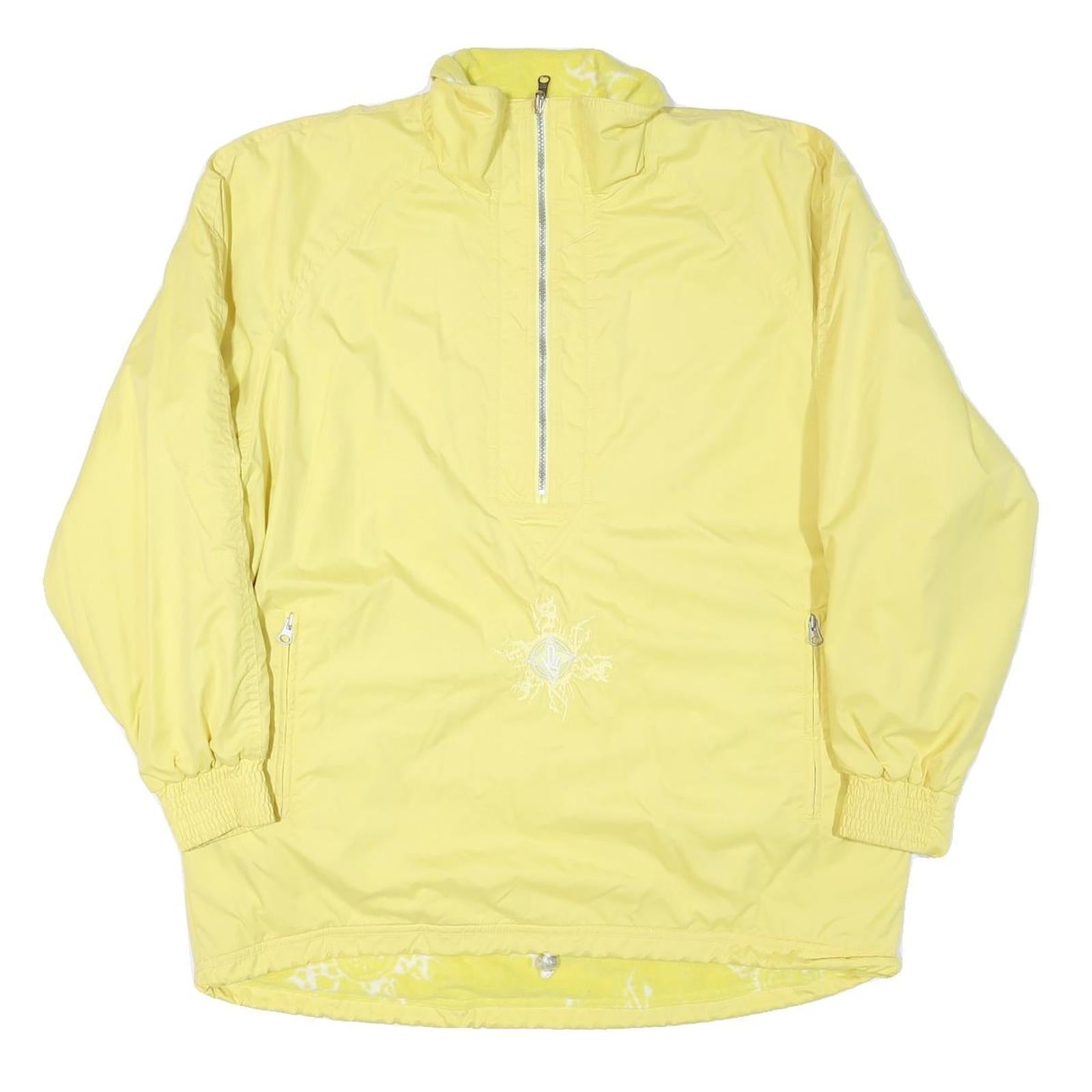 BRID N TECH Mens Yellow Jacket XL Polyester Blend Plain Zip Lightweight Refurbished - N/A refurbished available on Cerqular