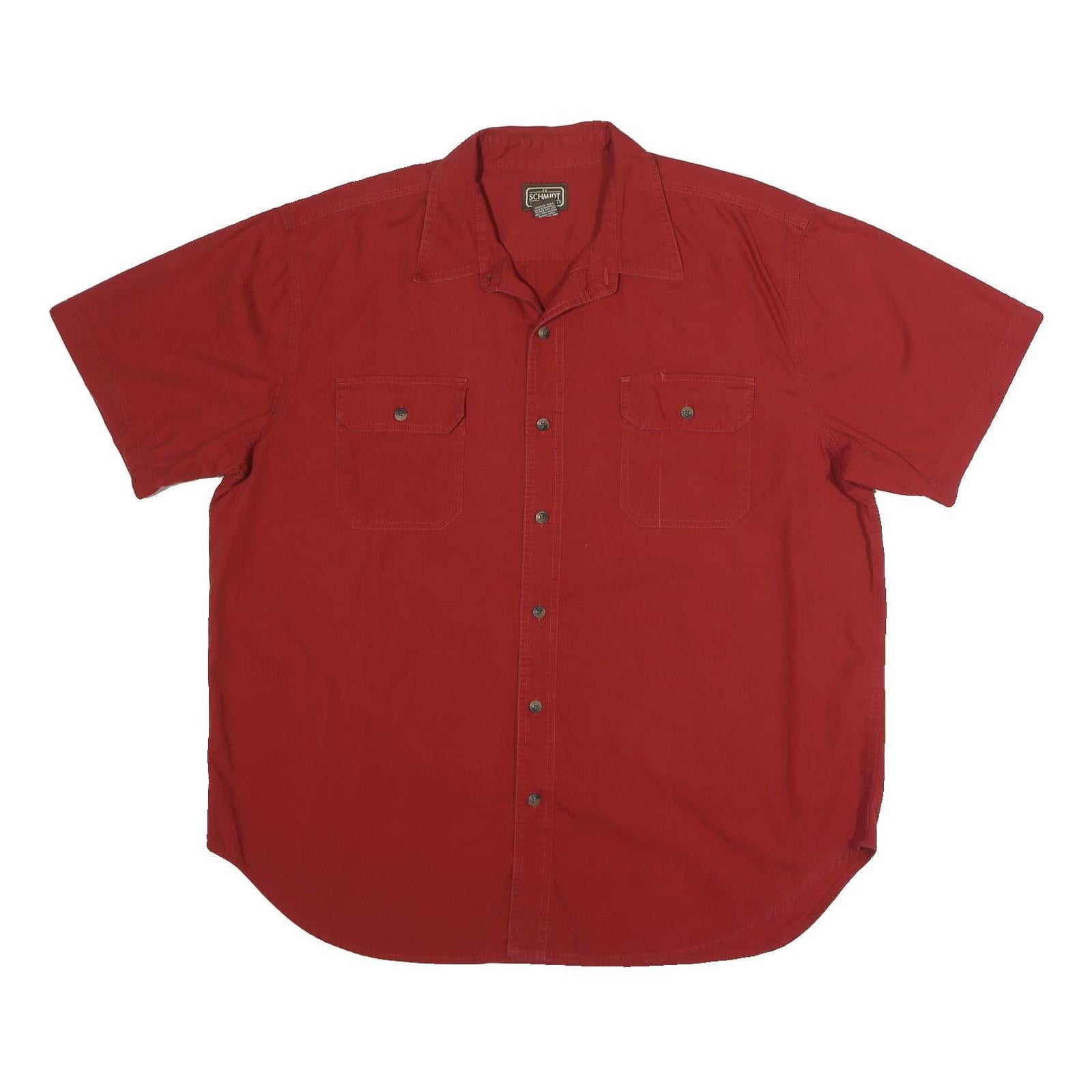 Buy CE SCHMIDT Mens Red Cotton Shirt XL Button Short Sleeve Casual Workwear Refurbished - $19.49 CE SCHMIDT Mens Red Cotton Shirt XL Button Short Sleeve Casual Workwear Refurbished - N/A refurbished available on Cerqular