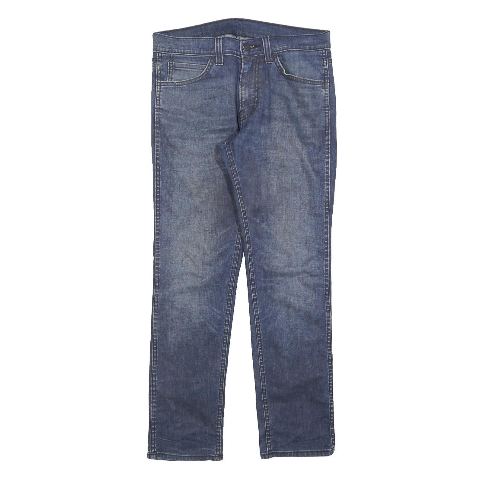 LEVI'S 511 Slim Mens Jeans Blue Denim Slim Skinny Cotton Blend W30 L30 Casual Refurbished - N/A refurbished available on Cerqular