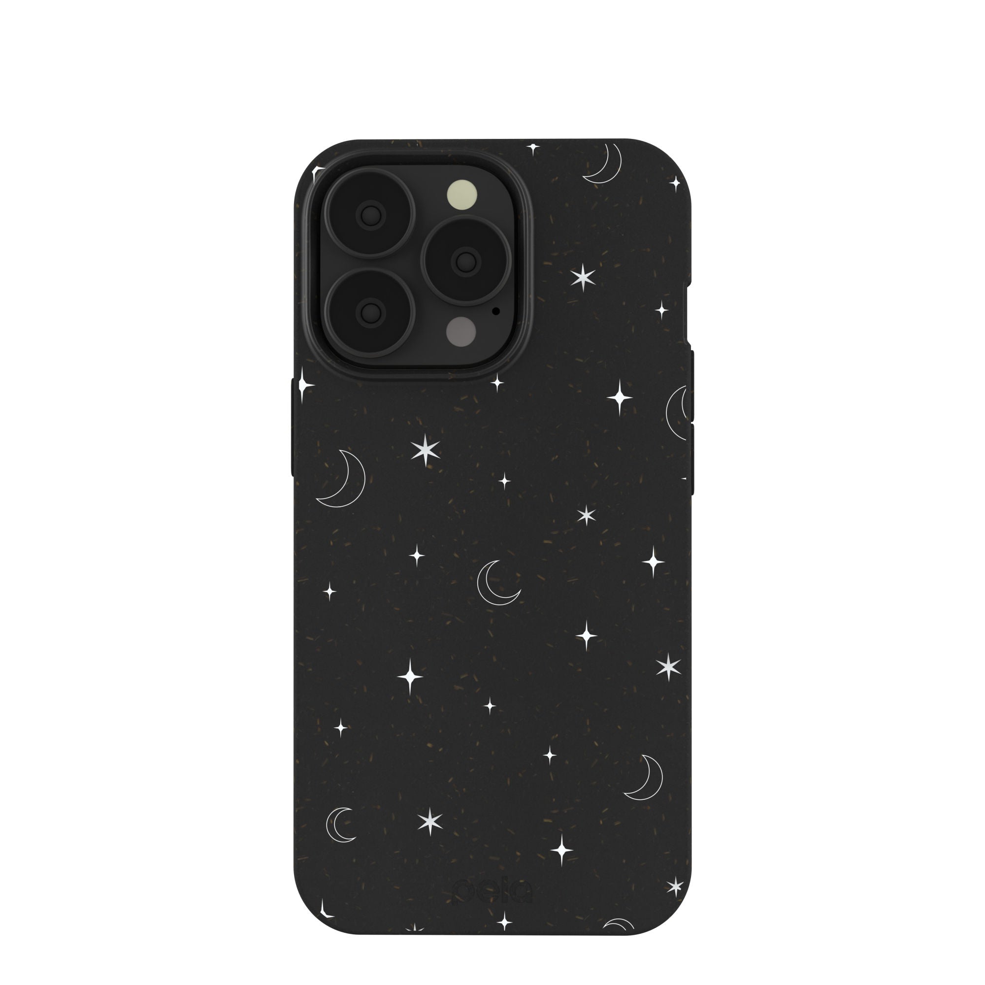 Black Quiet Stars iPhone 13 Pro Case Refurbished - Pela Case refurbished available on Cerqular